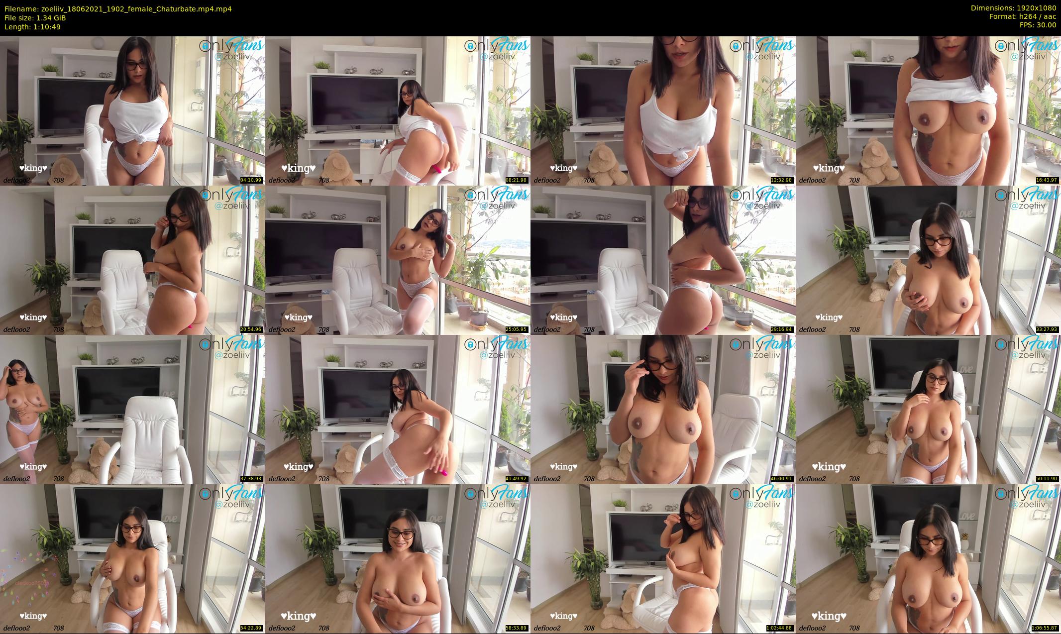 zoeliiv — 71 minute Chaturbate female cam show recording, 1080p, Jun 18, 2021