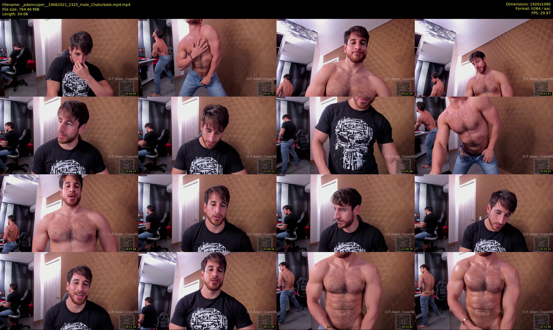_adamcoper_ — 35 minute Chaturbate male cam show recording, 1080p, Jun 19, 2021