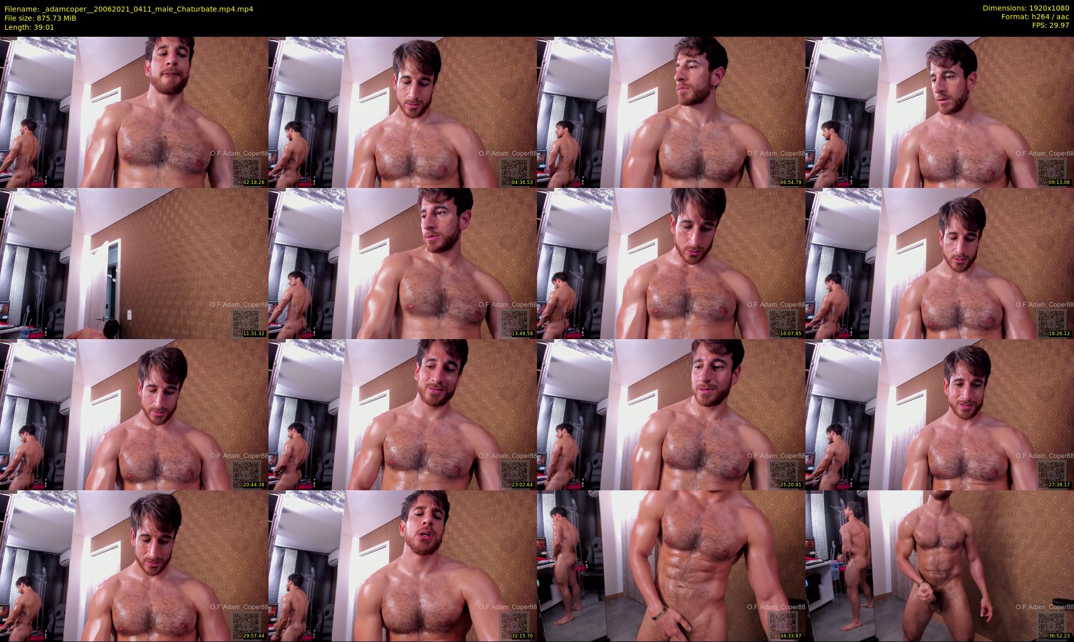 _adamcoper_ — 40 minute Chaturbate male cam show recording, 1080p, Jun 20, 2021