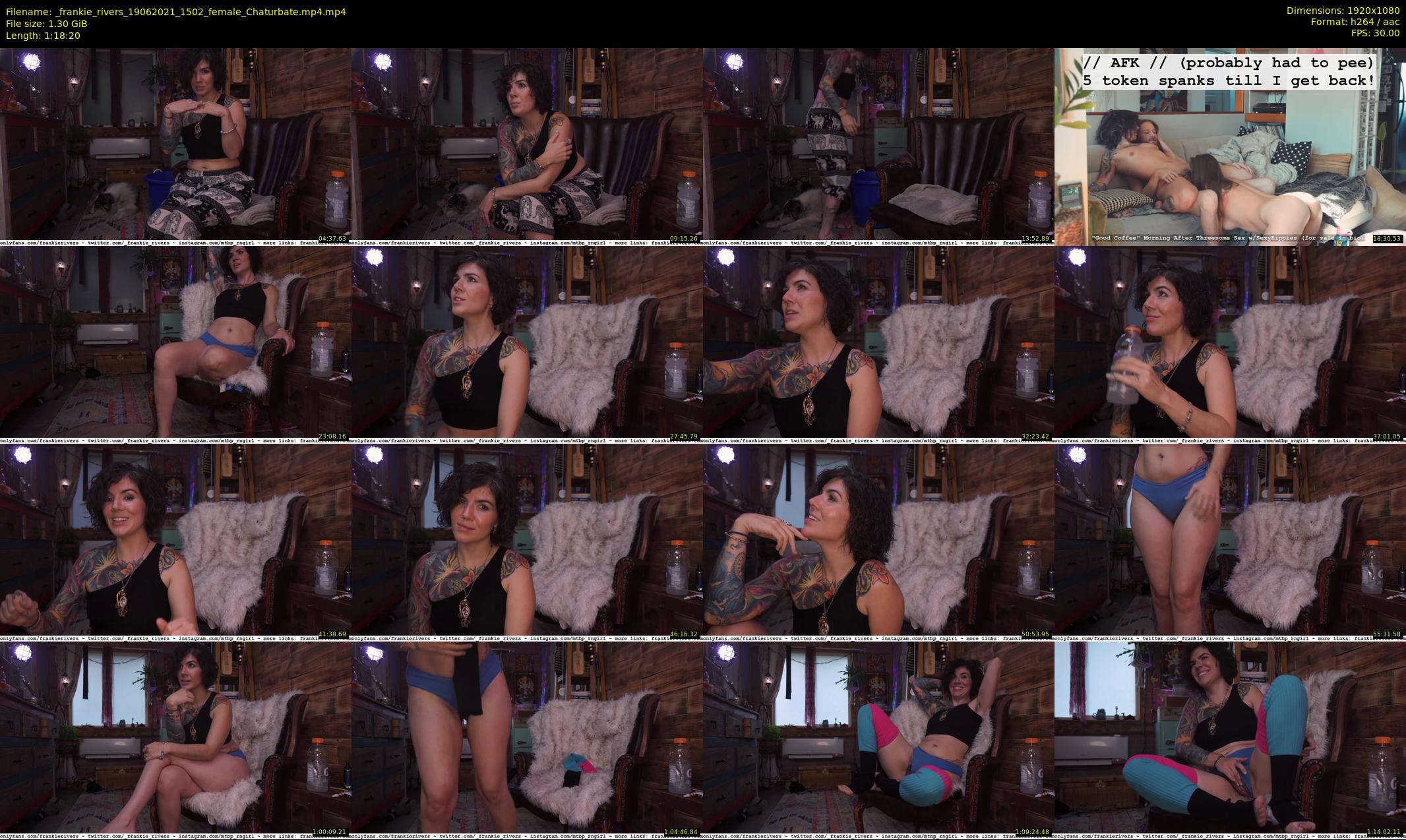 _frankie_rivers — 79 minute Chaturbate female cam show recording, 1080p, Jun 19, 2021