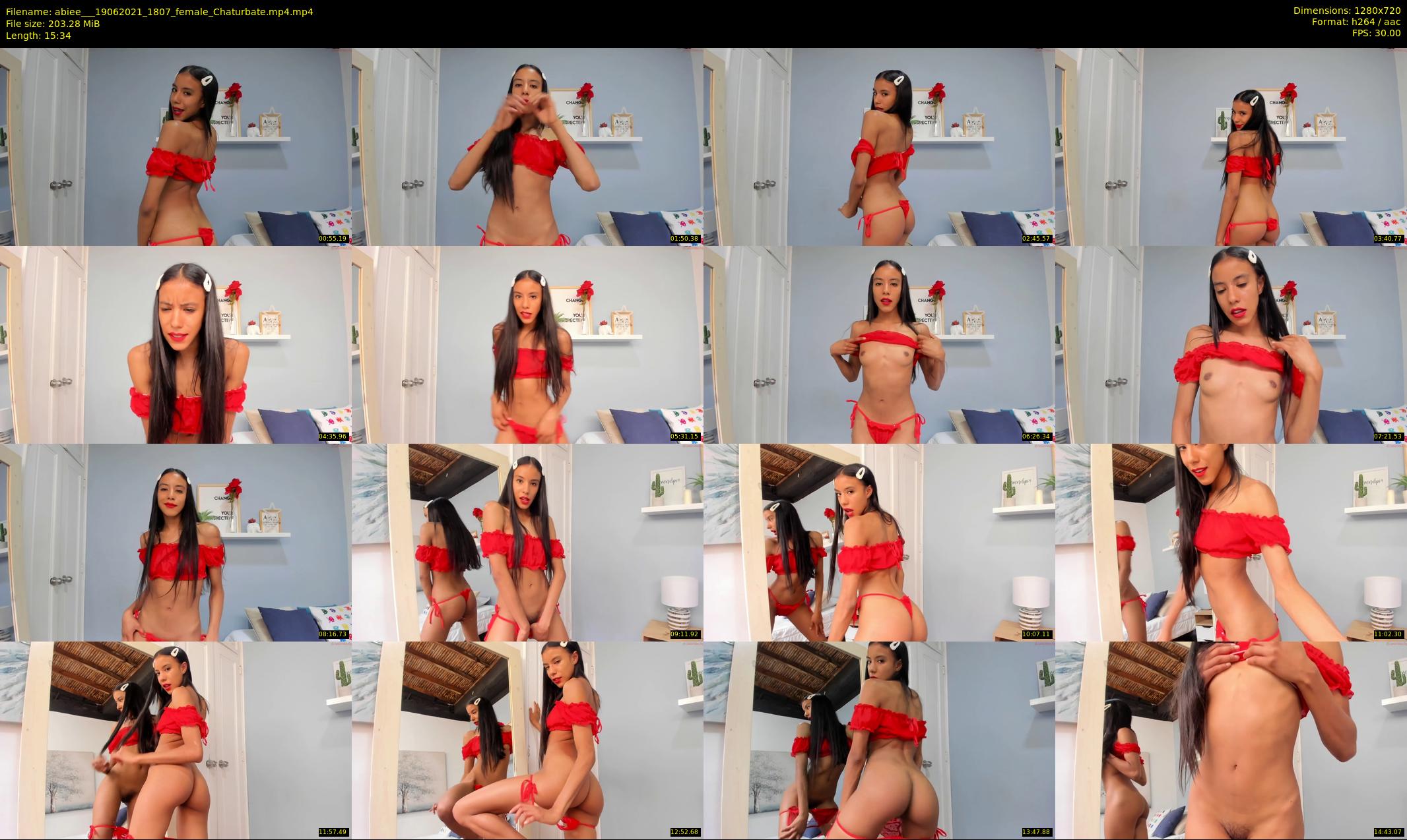abiee__ — 16 minute Chaturbate female cam show recording, 720p, Jun 19, 2021