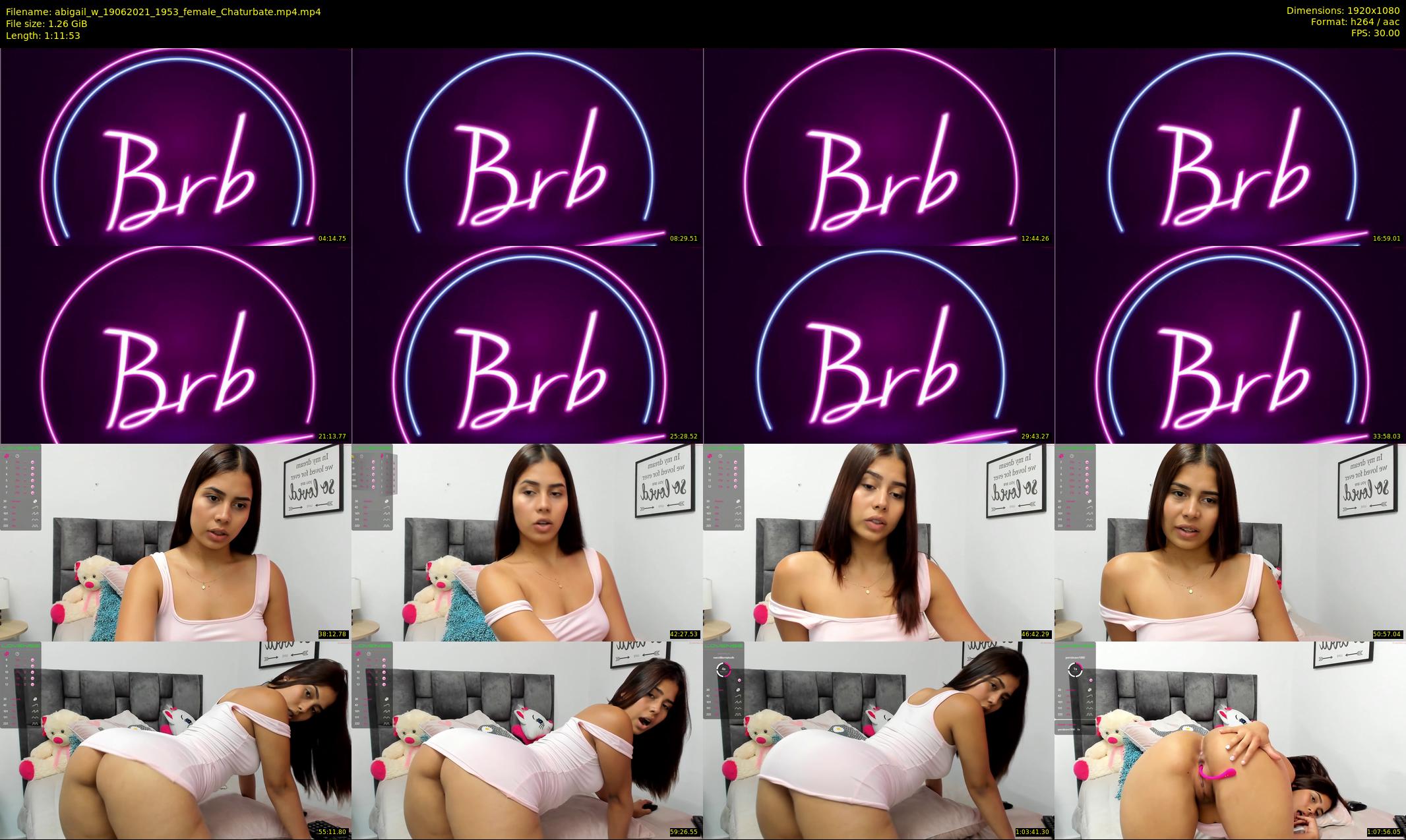 abigail_w — 72 minute Chaturbate female cam show recording, 1080p, Jun 19, 2021