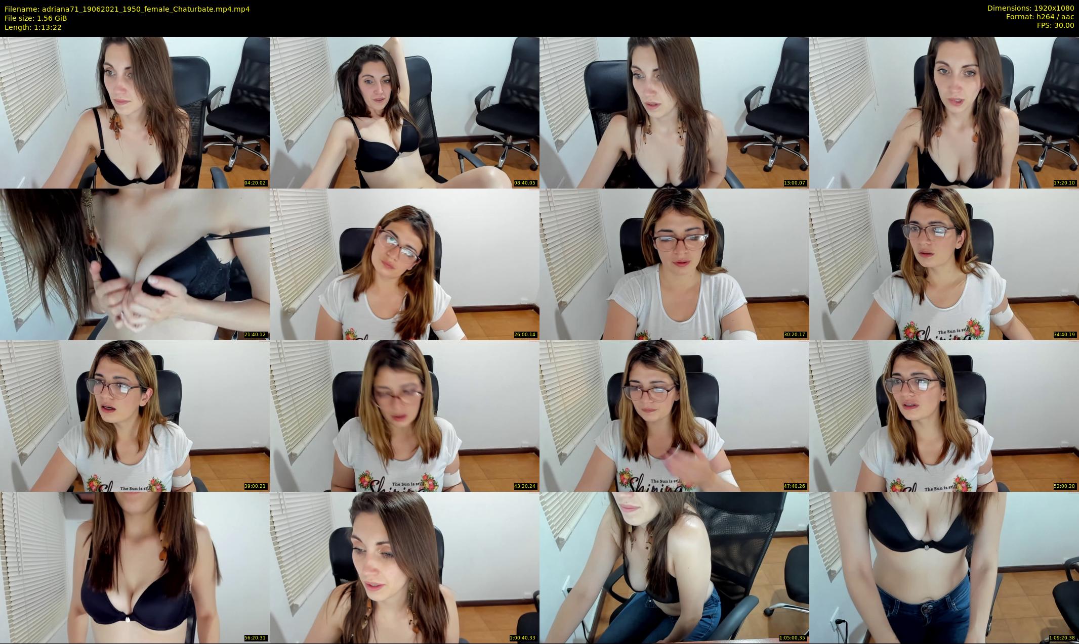 adriana71 — 74 minute Chaturbate couple cam show recording, 1080p, Jun 19, 2021
