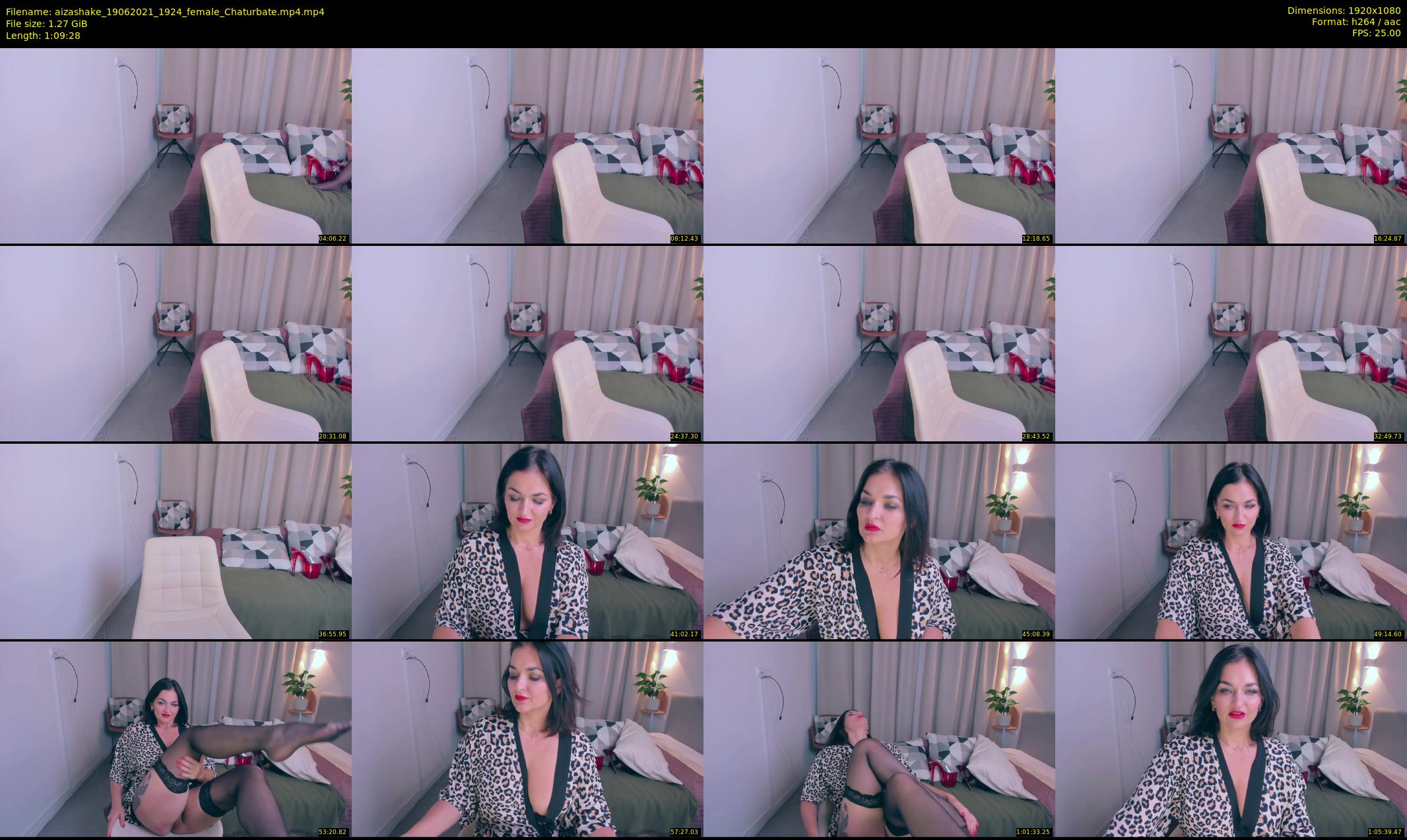 aizashake — 70 minute Chaturbate female cam show recording, 1080p, Jun 19, 2021