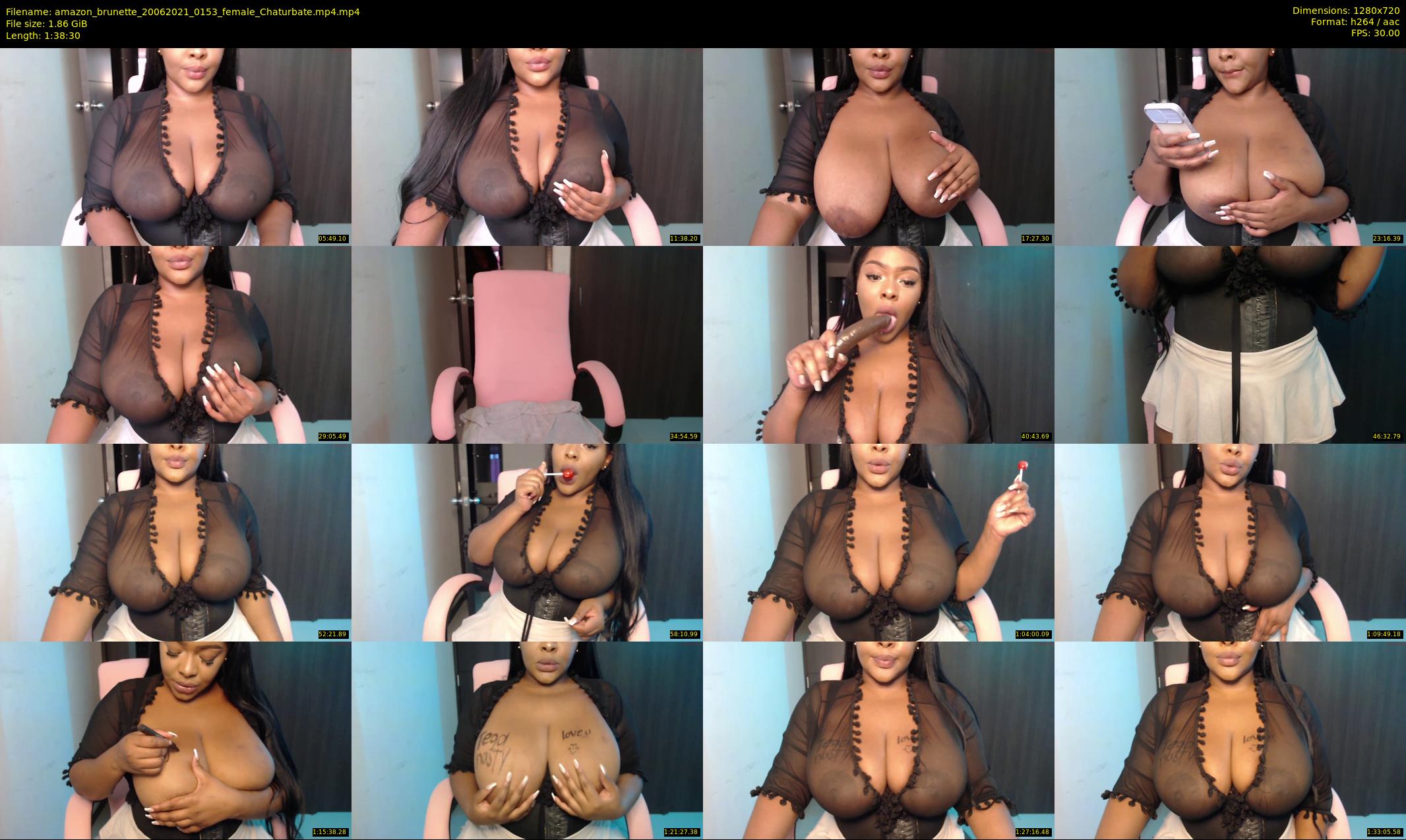 amazon_brunette — 99 minute Chaturbate female cam show recording, 720p, Jun 20, 2021
