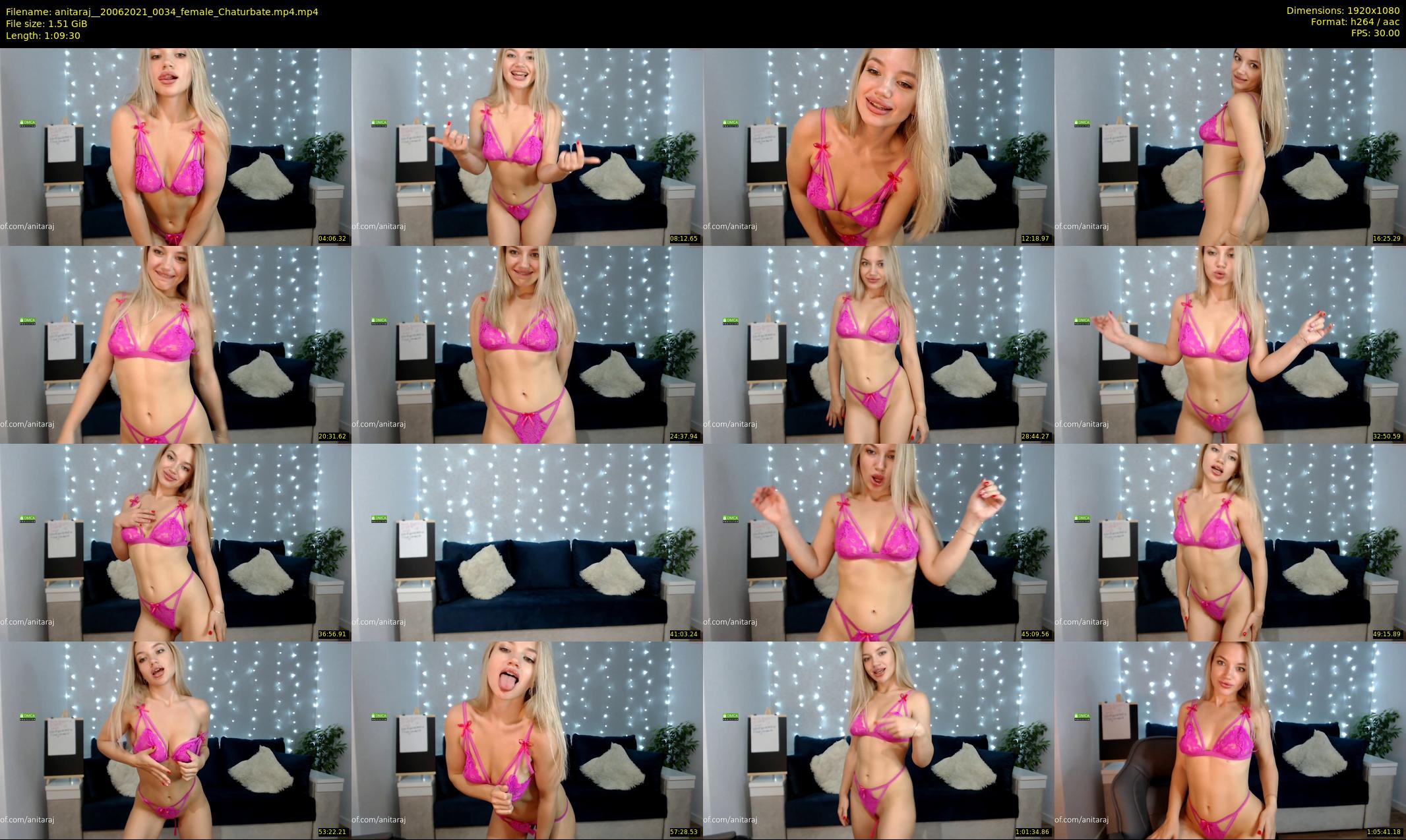 anitaraj_ — 70 minute Chaturbate female cam show recording, 1080p, Jun 20, 2021