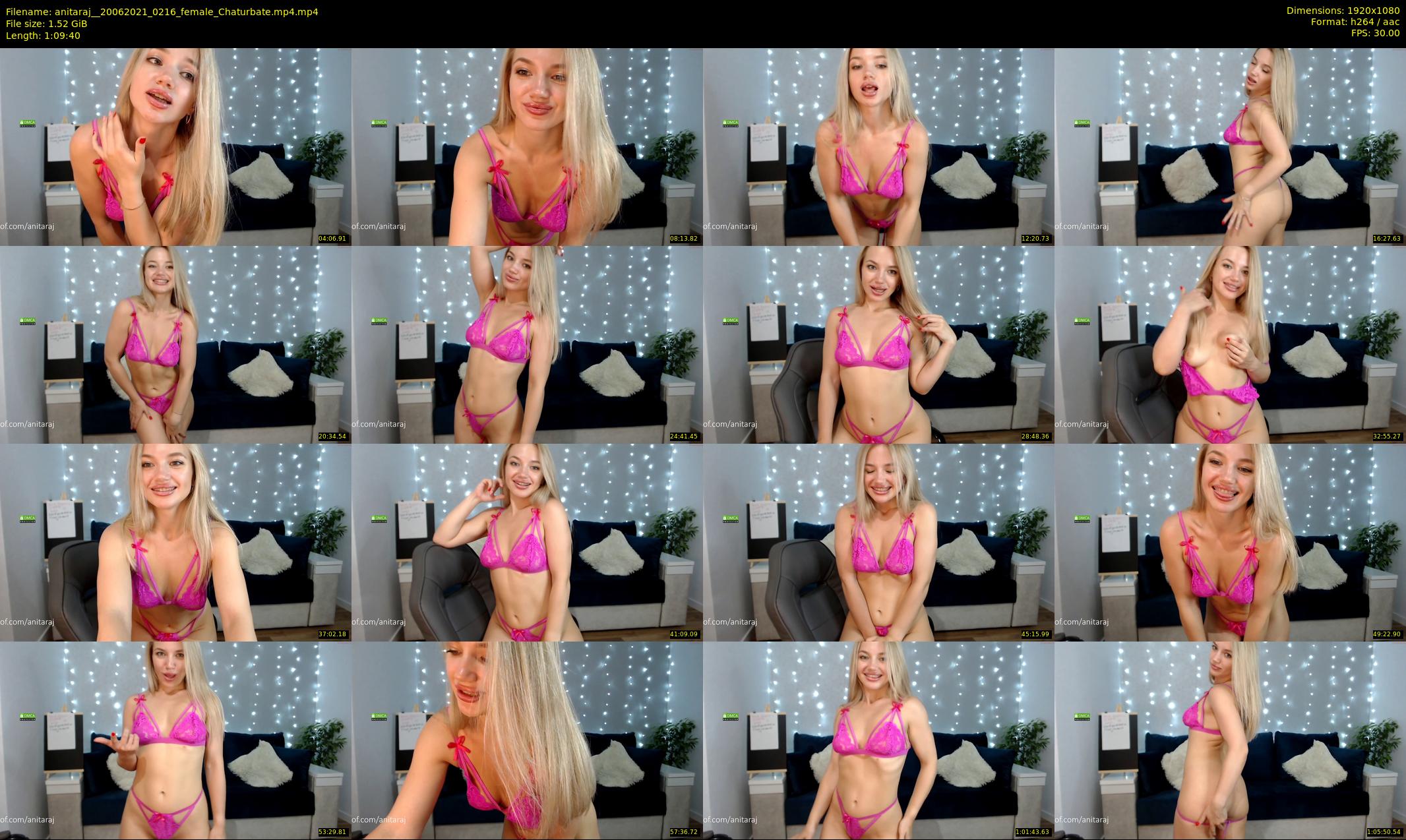 anitaraj_ — 70 minute Chaturbate female cam show recording, 1080p, Jun 20, 2021