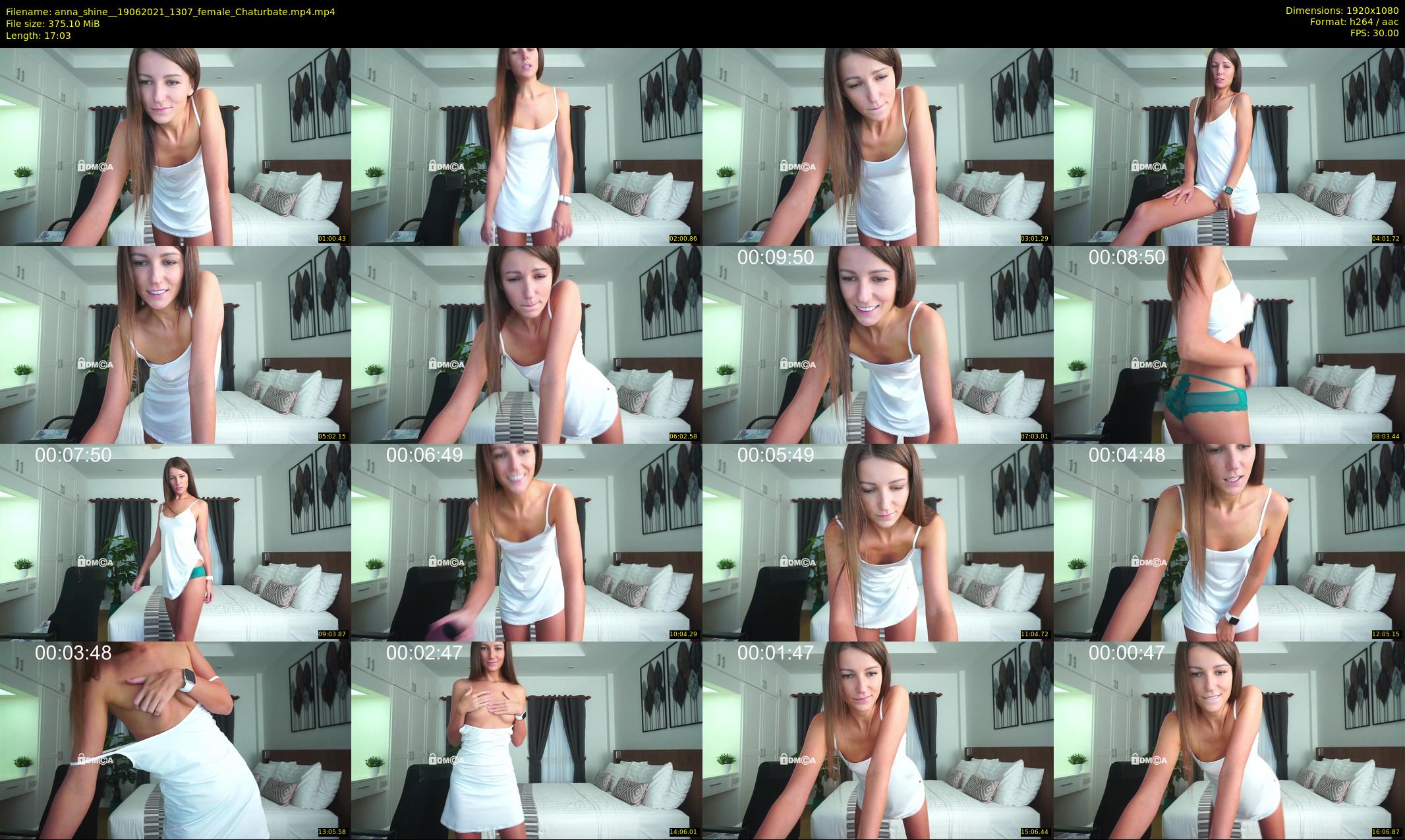 anna_shine_ — 18 minute Chaturbate female cam show recording, 1080p, Jun 19, 2021