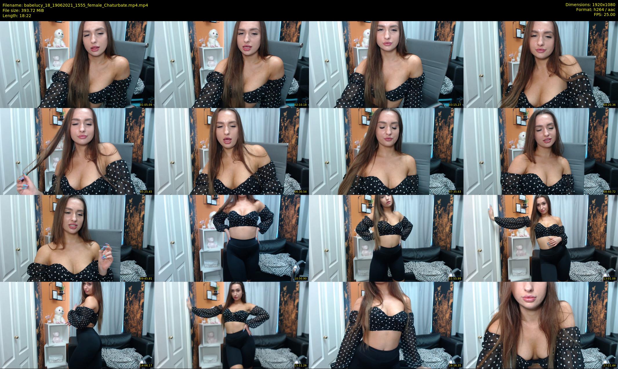 babelucy_18 — 19 minute Chaturbate female cam show recording, 1080p, Jun 19, 2021