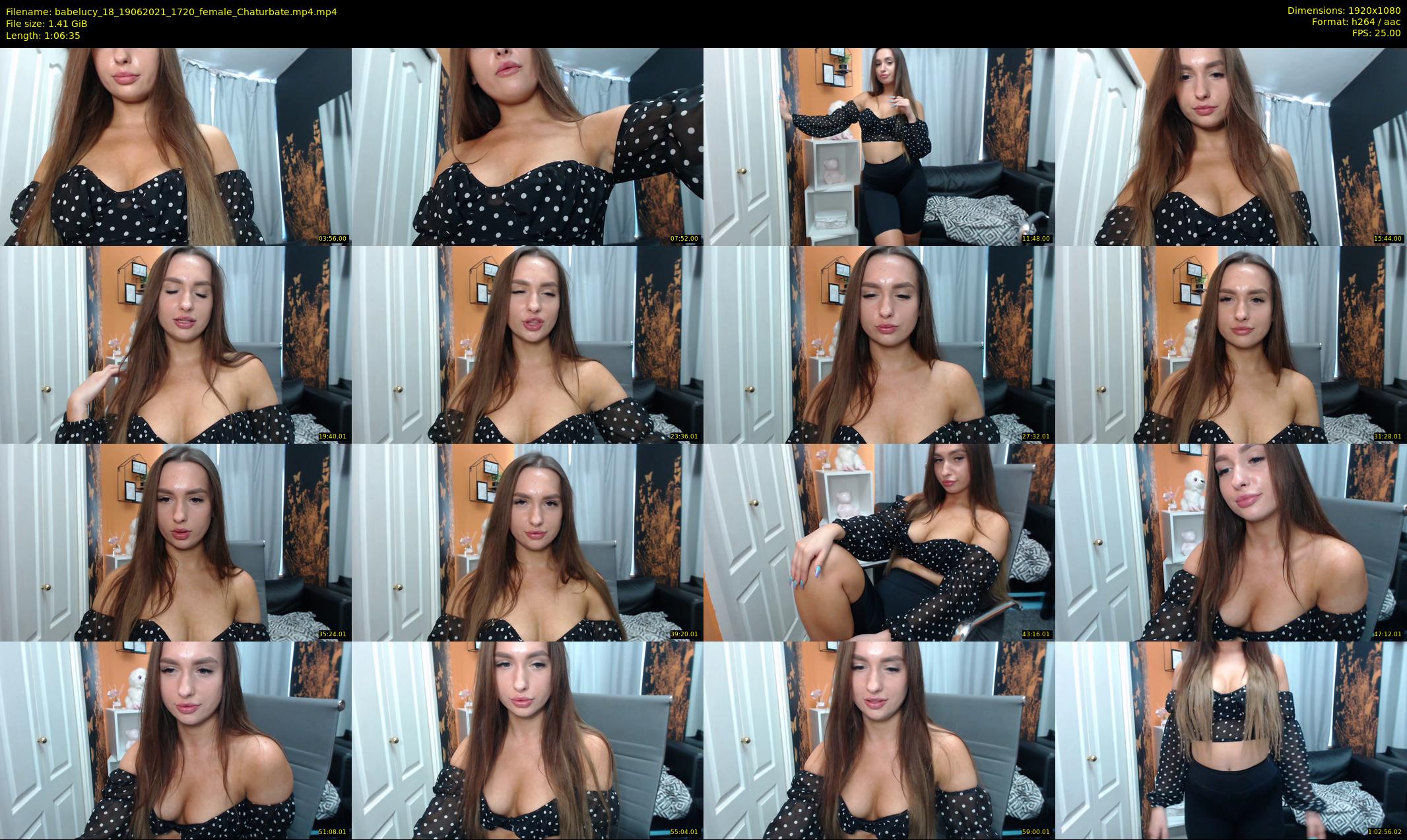 babelucy_18 — 67 minute Chaturbate female cam show recording, 1080p, Jun 19, 2021