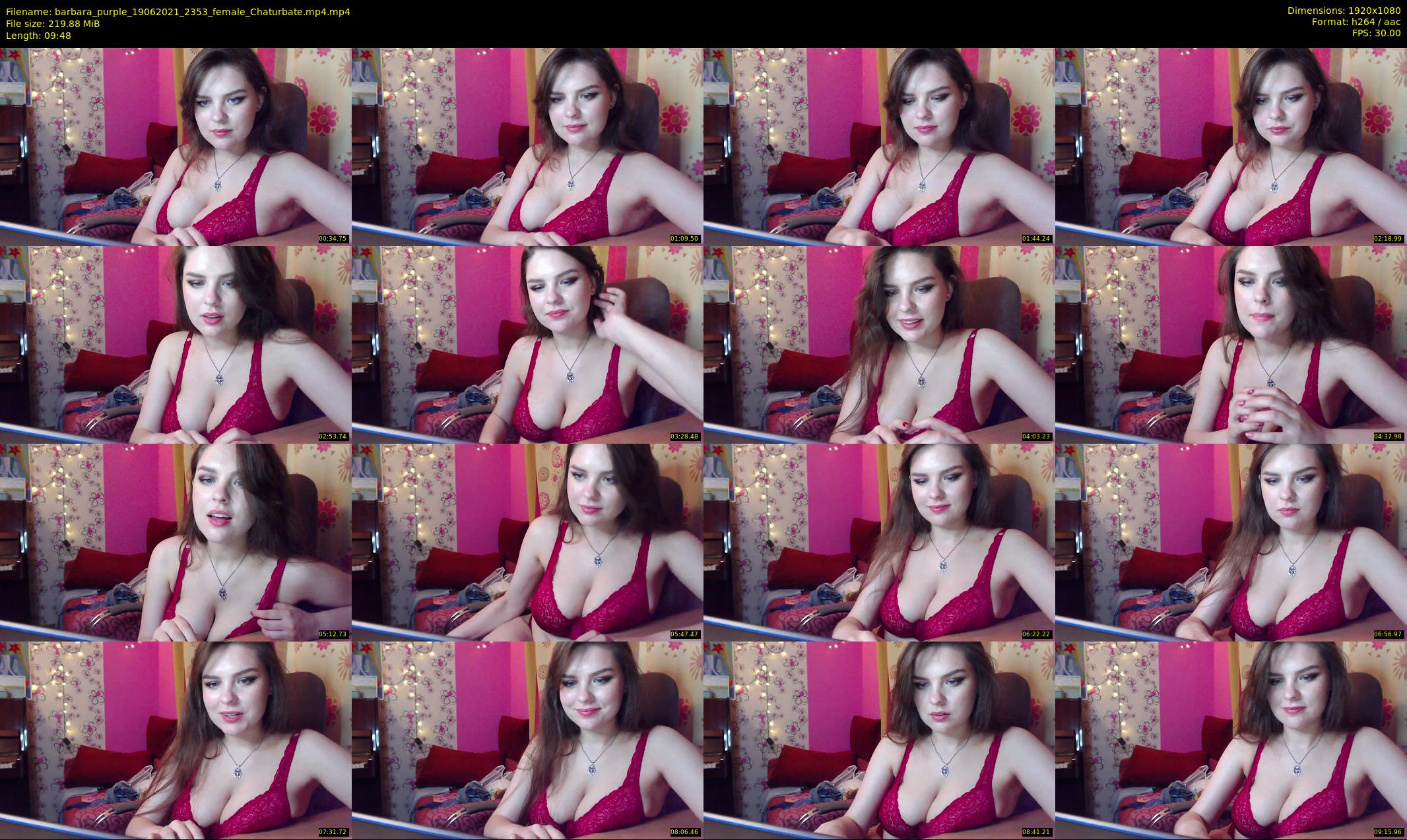barbara_purple — 10 minute Chaturbate female cam show recording, 1080p, Jun 19, 2021