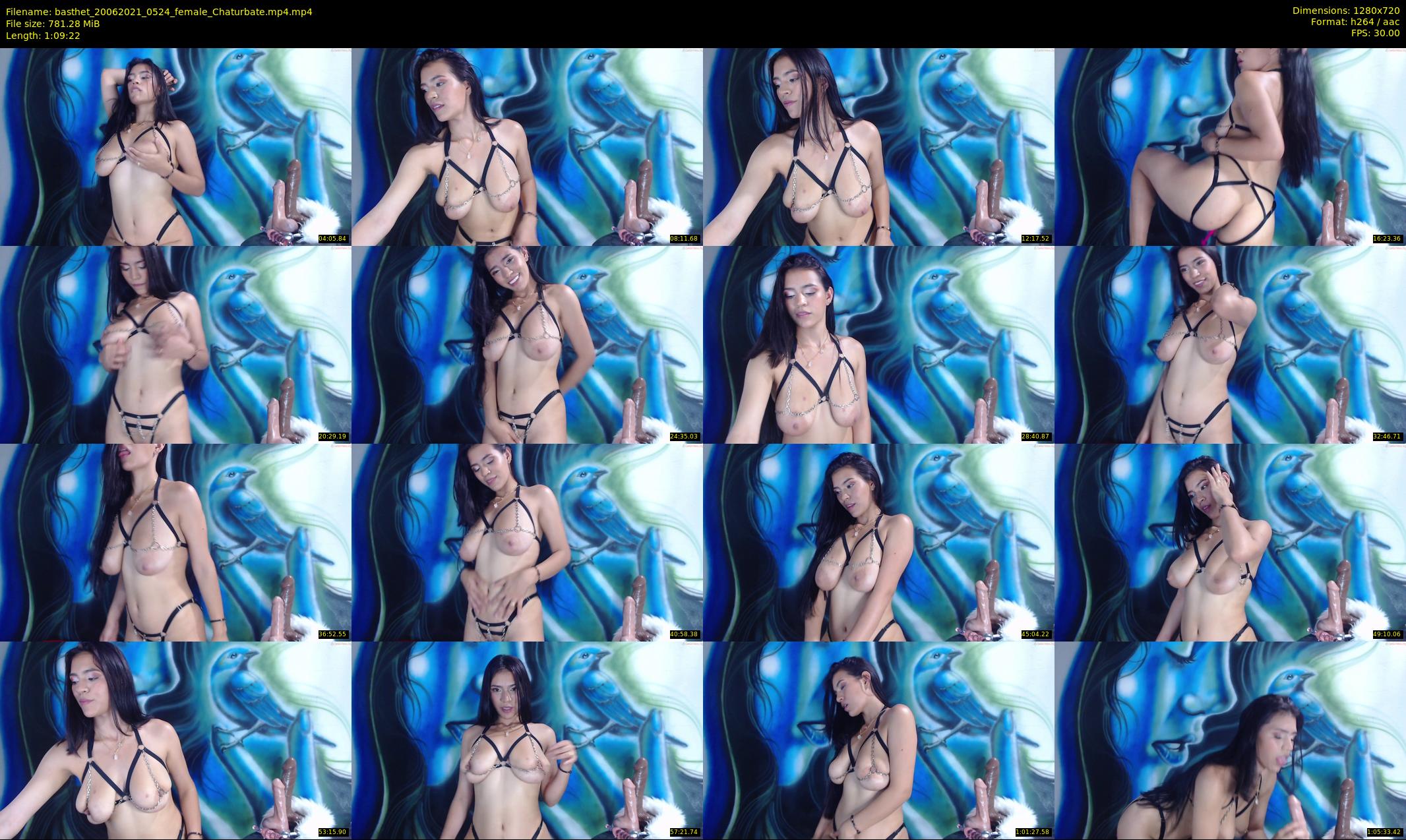 basthet — 70 minute Chaturbate female cam show recording, 720p, Jun 20, 2021