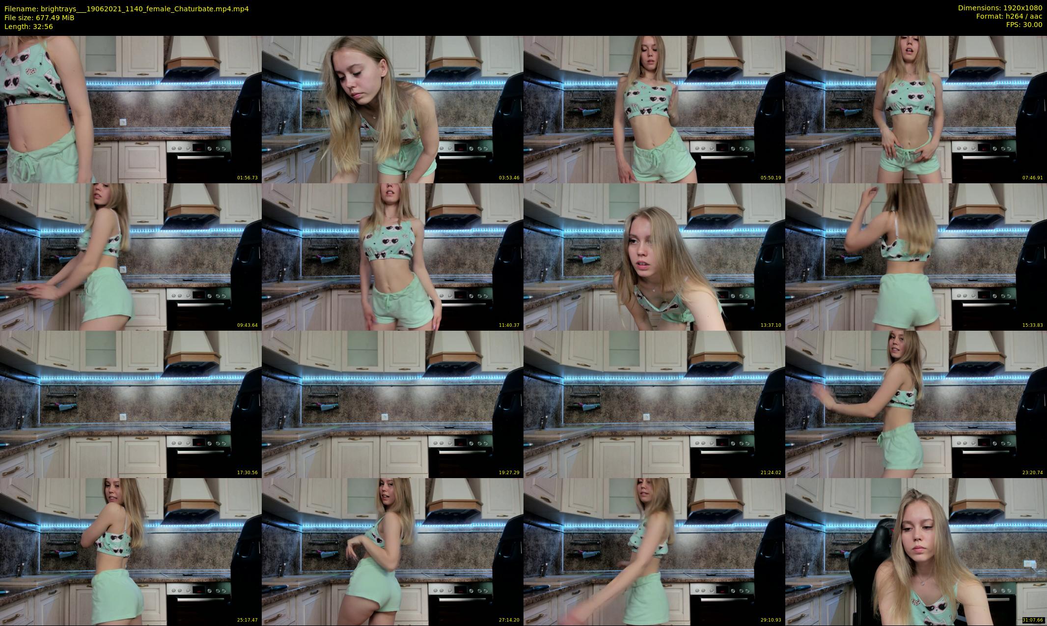 brightrays__ — 33 minute Chaturbate female cam show recording, 1080p, Jun 19, 2021