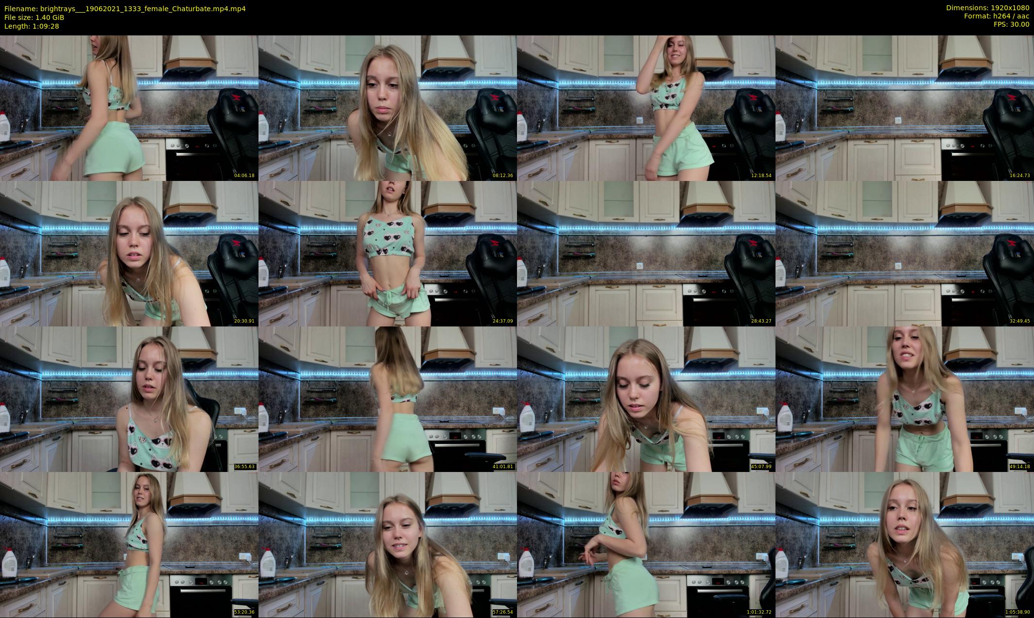 brightrays__ — 70 minute Chaturbate female cam show recording, 1080p, Jun 19, 2021