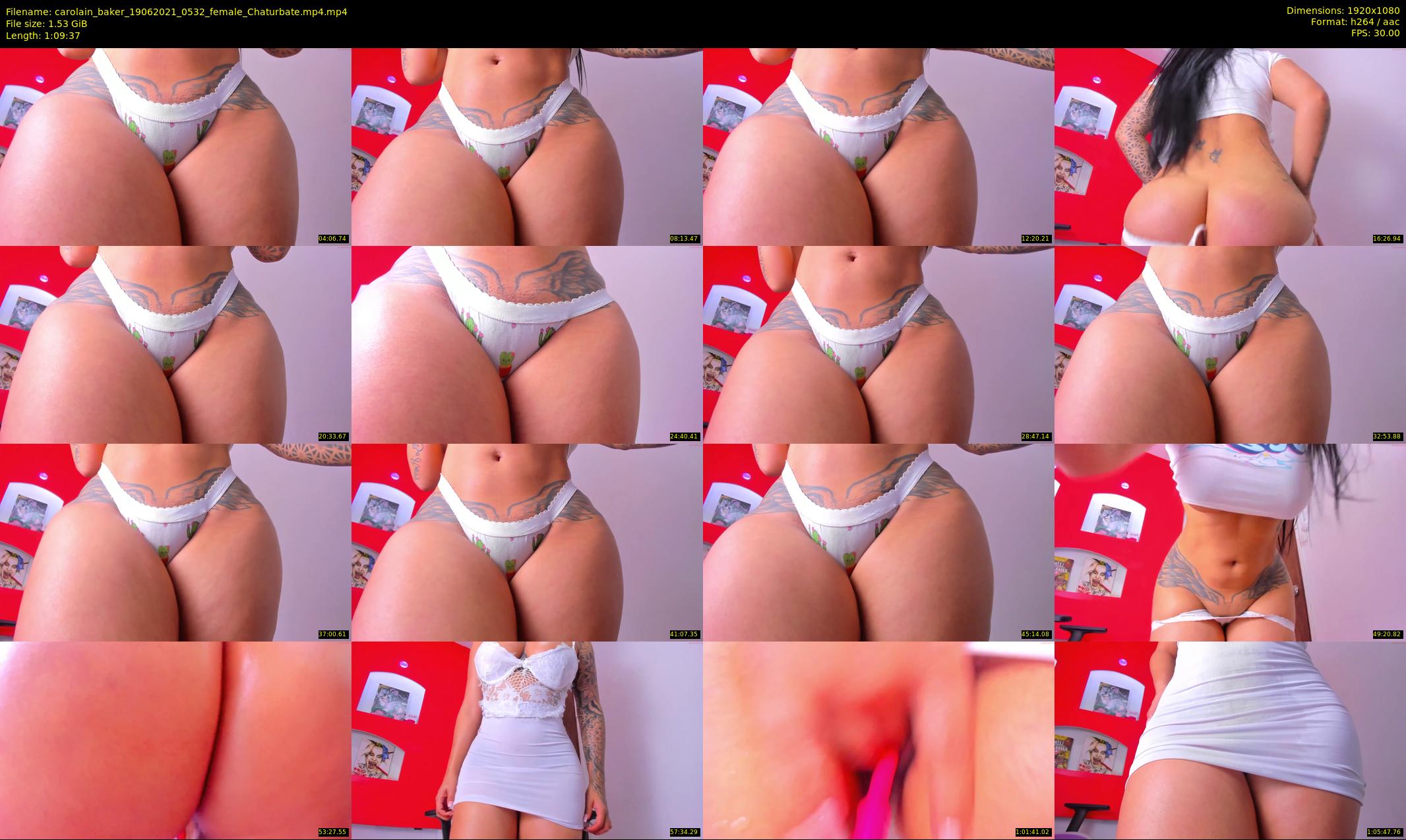 carolain_baker — 70 minute Chaturbate female cam show recording, 1080p, Jun 19, 2021