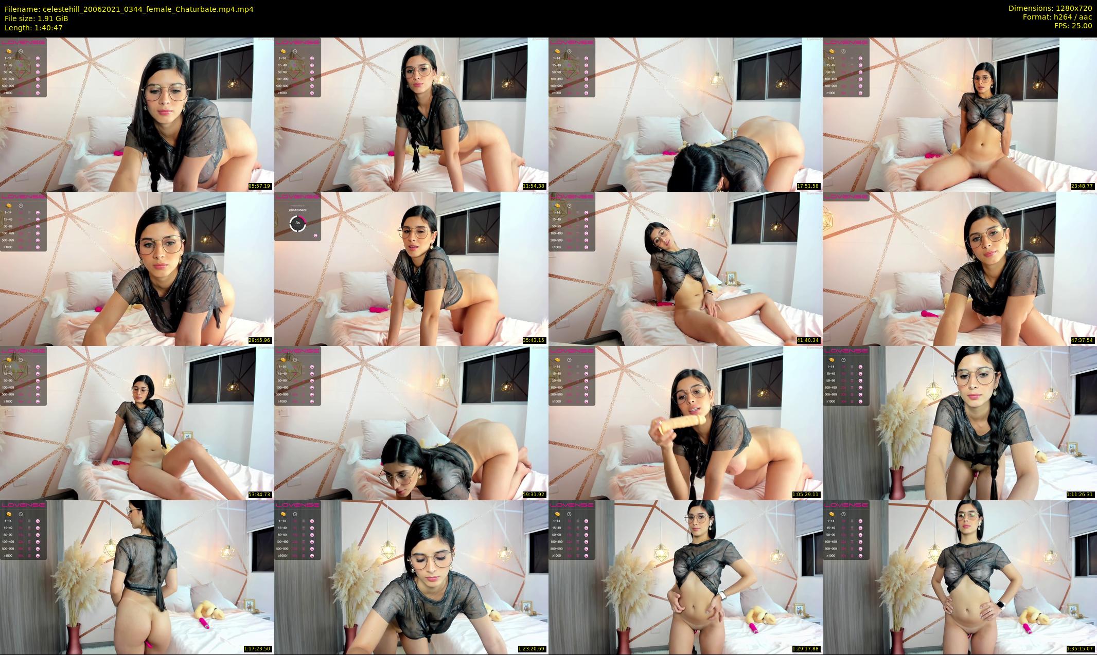 celestehill — 101 minute Chaturbate female cam show recording, 720p, Jun 20, 2021