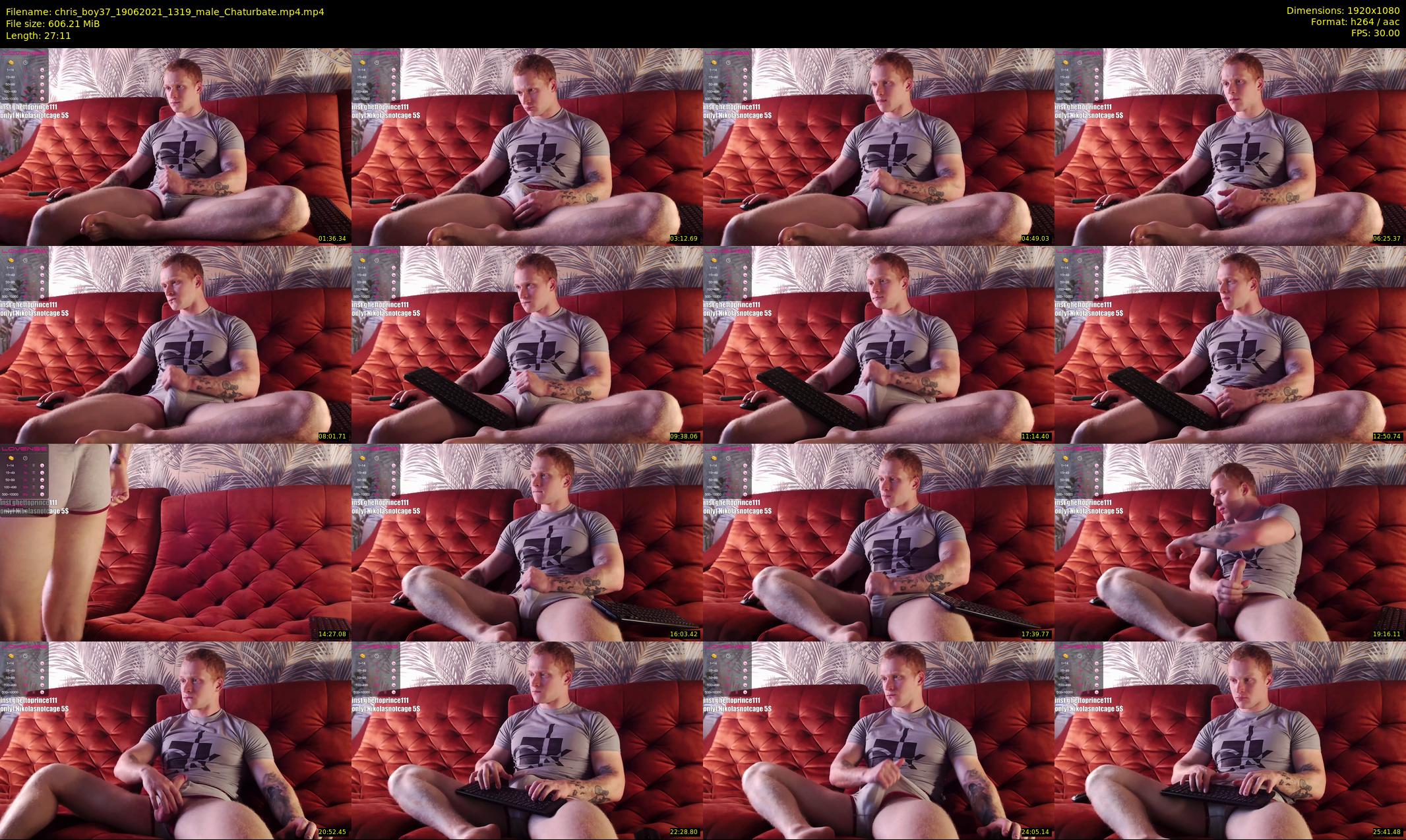chris_boy37 — 28 minute Chaturbate male cam show recording, 1080p, Jun 19, 2021