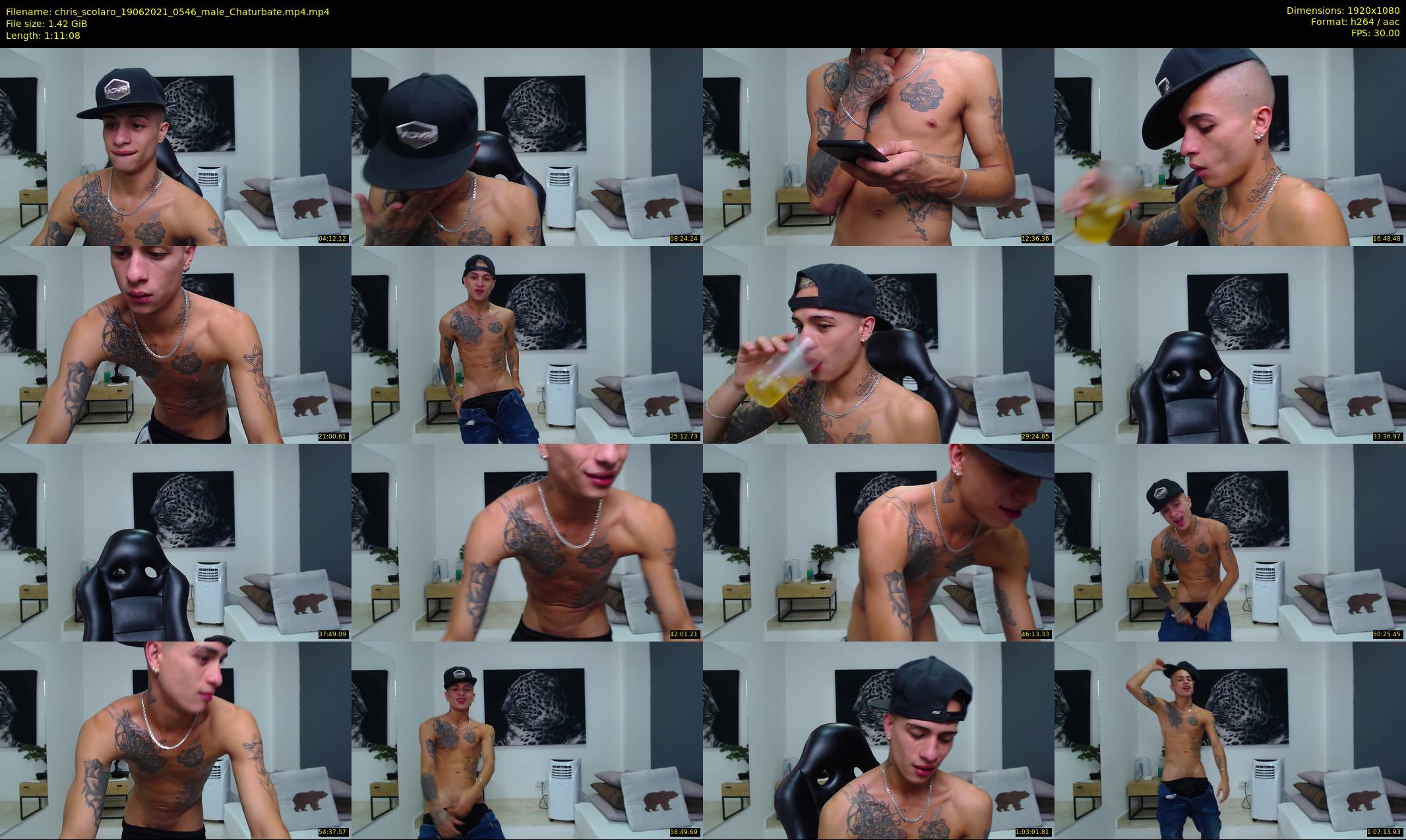 chris_scolaro — 72 minute Chaturbate male cam show recording, 1080p, Jun 19, 2021