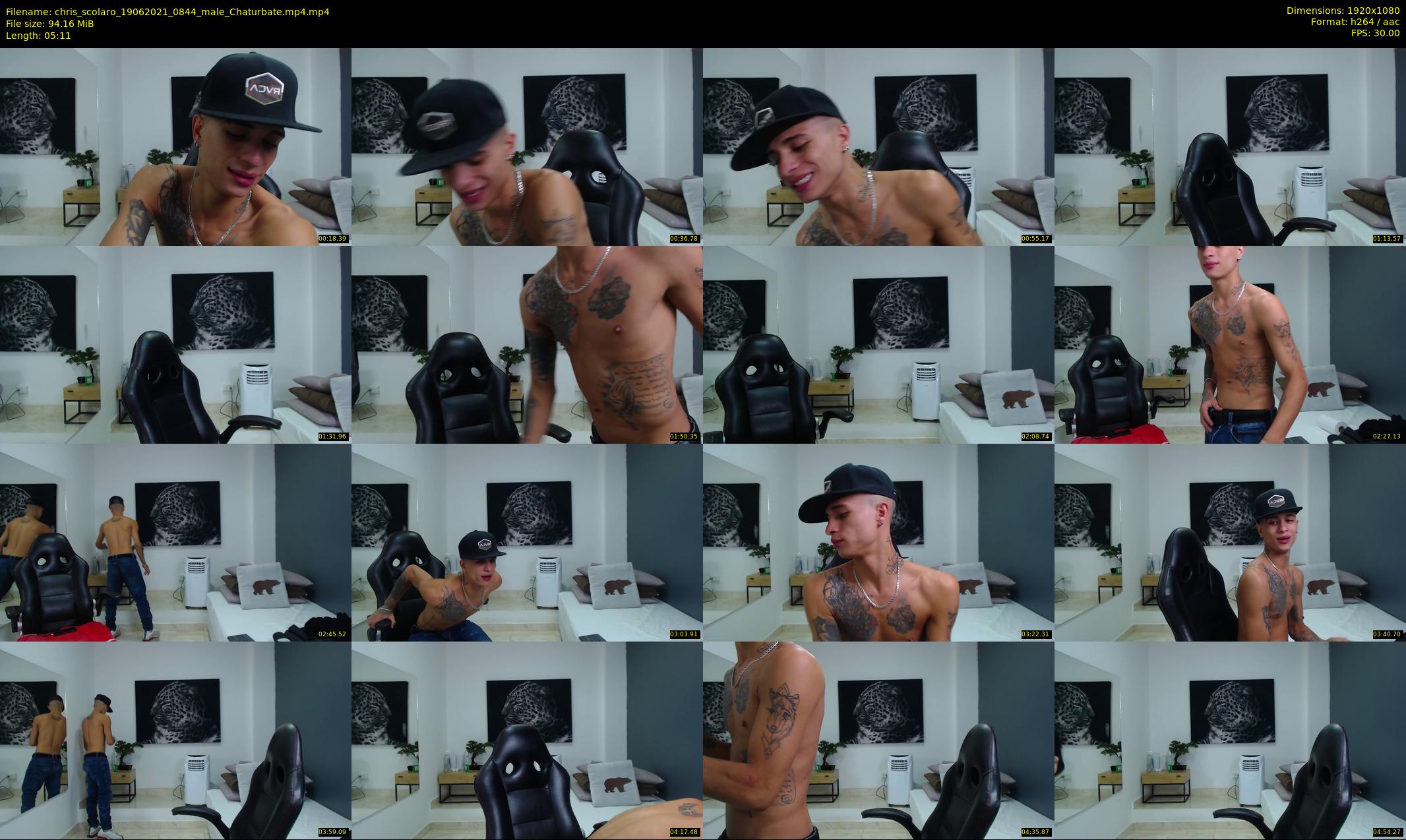 chris_scolaro — 6 minute Chaturbate male cam show recording, 1080p, Jun 19, 2021