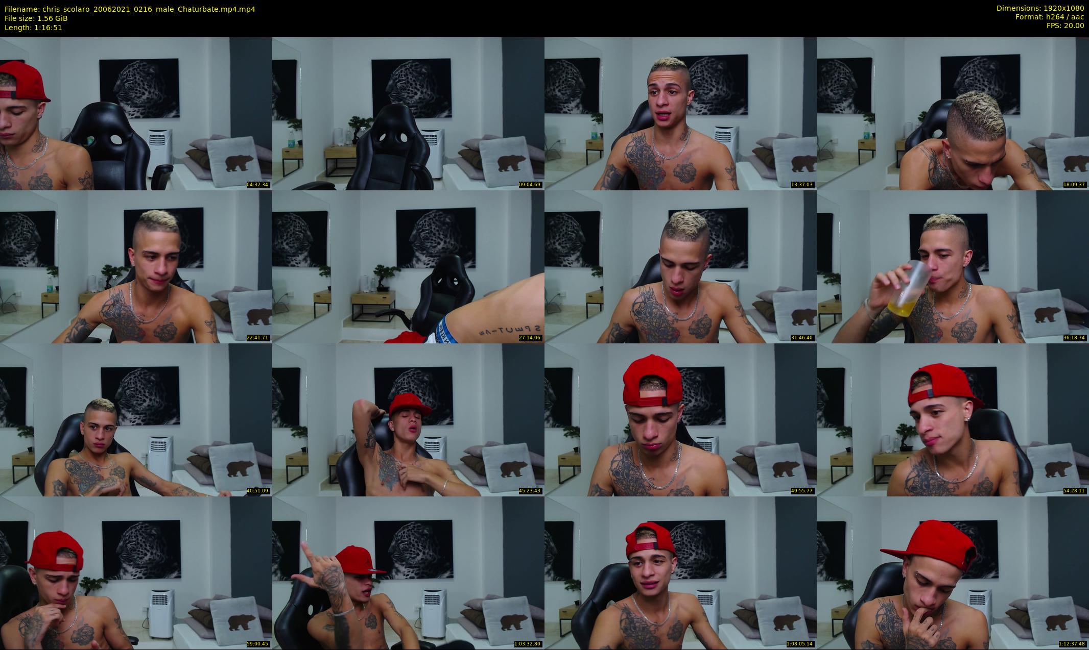chris_scolaro — 77 minute Chaturbate male cam show recording, 1080p, Jun 20, 2021