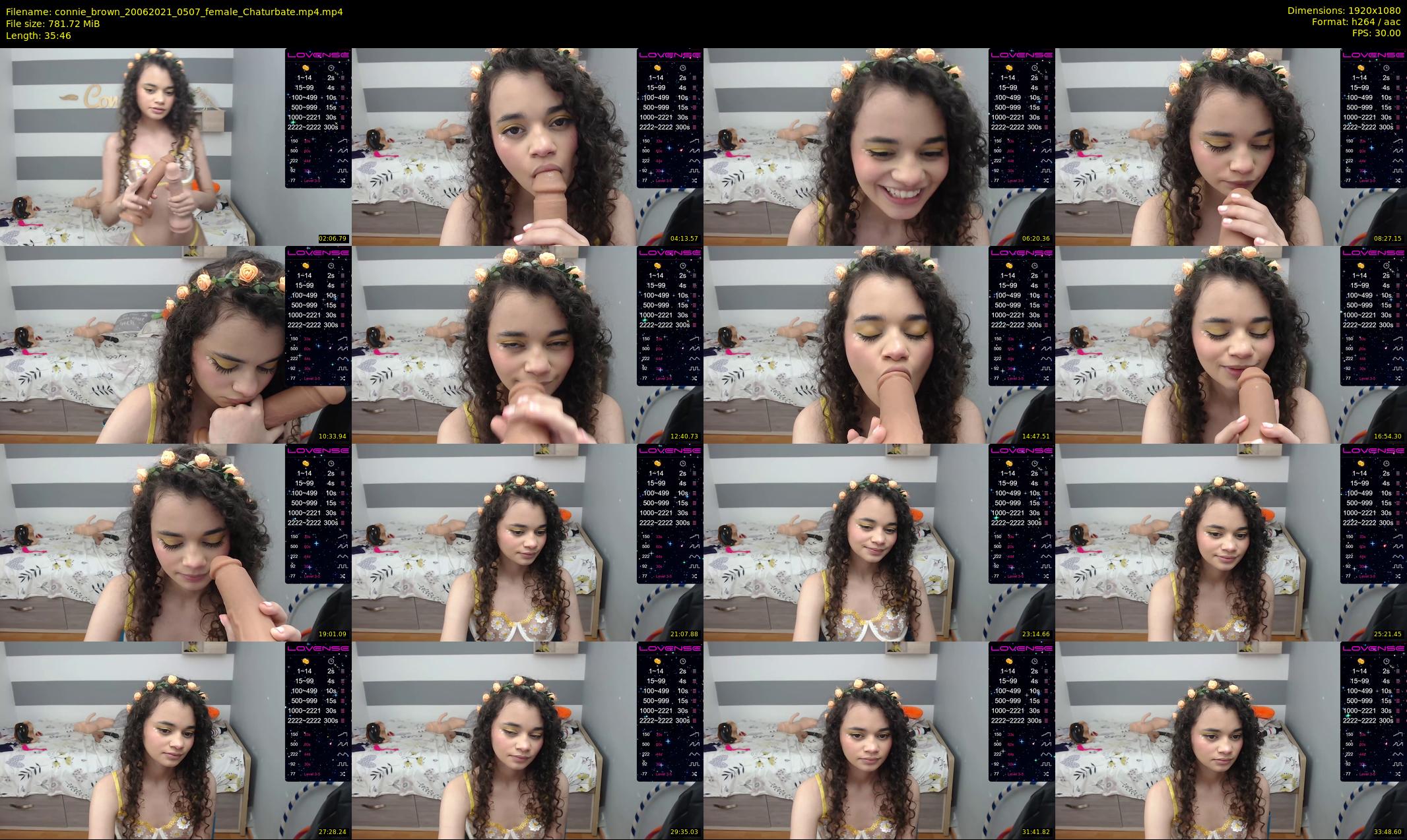 connie_brown — 36 minute Chaturbate female cam show recording, 1080p, Jun 20, 2021