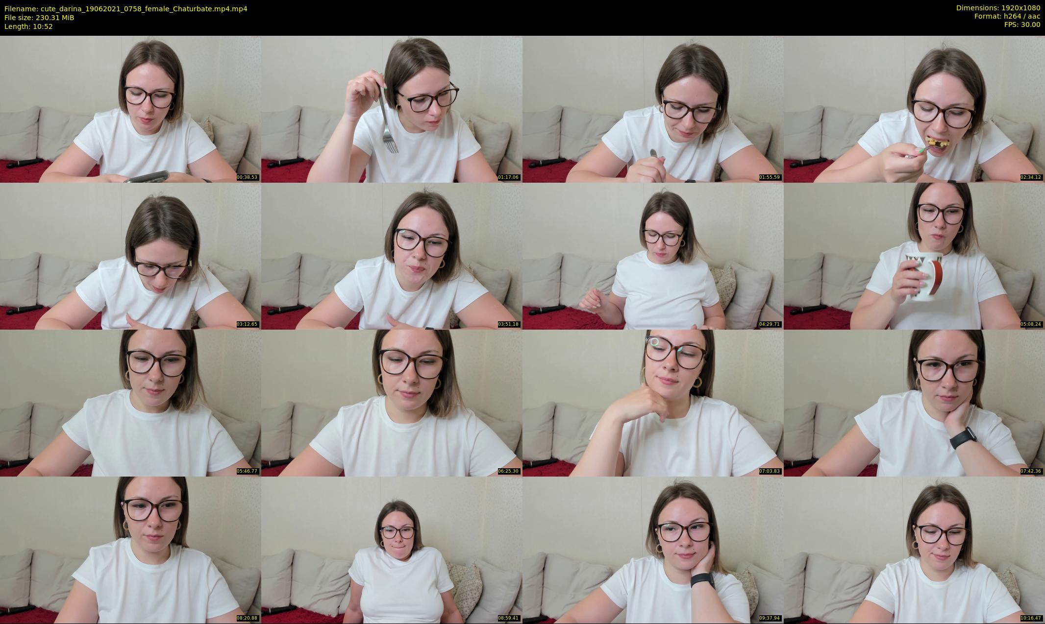 cute_darina — 11 minute Chaturbate female cam show recording, 1080p, Jun 19, 2021