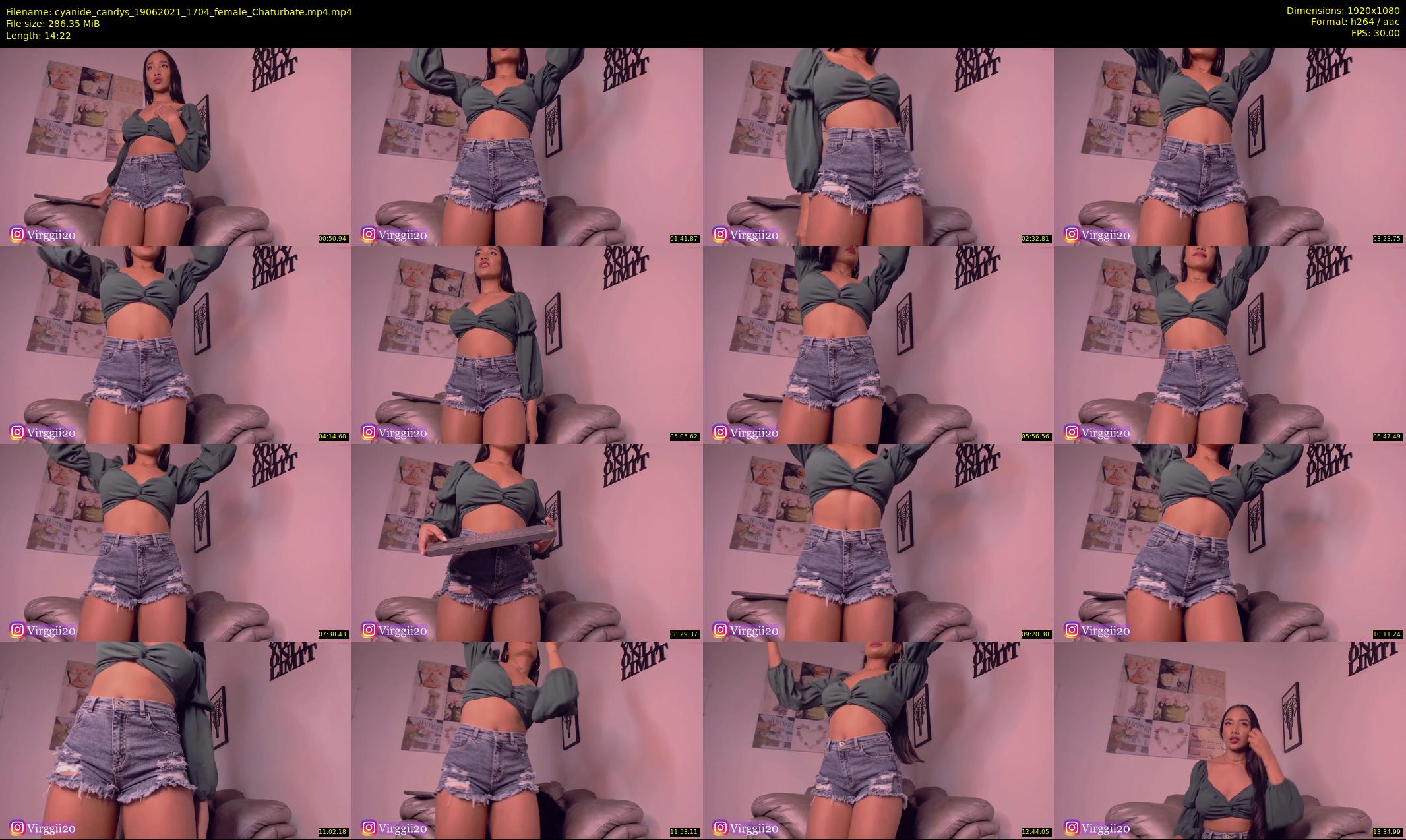 cyanide_candys — 15 minute Chaturbate female cam show recording, 1080p, Jun 19, 2021