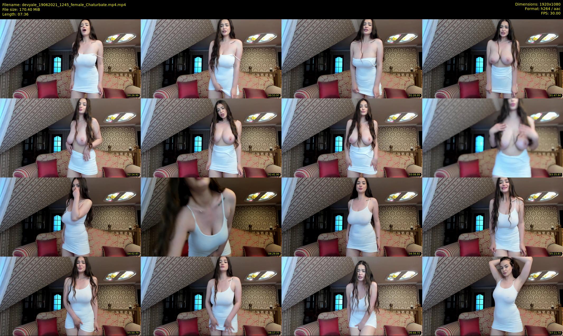 devyale — 8 minute Chaturbate female cam show recording, 1080p, Jun 19, 2021