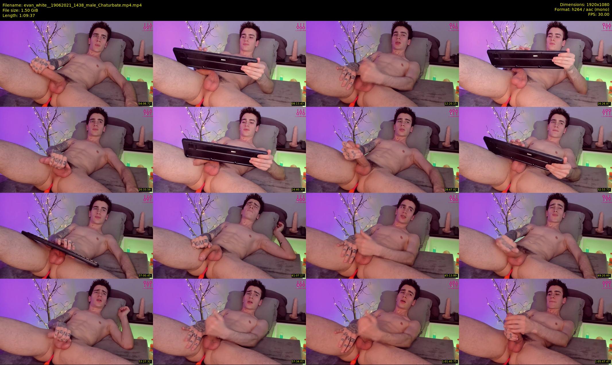 evan_white_ — 70 minute Chaturbate male cam show recording, 1080p, Jun 19, 2021