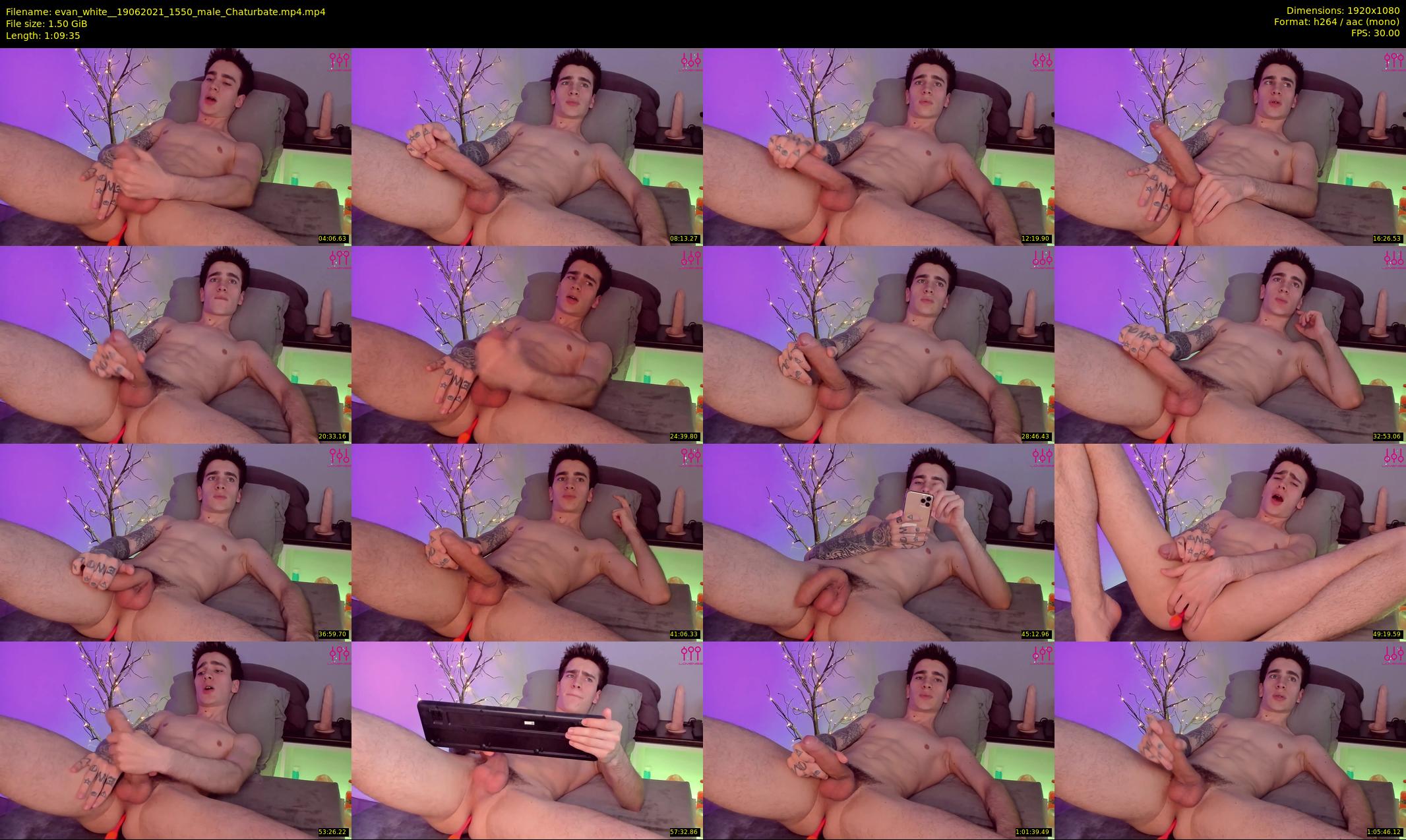 evan_white_ — 70 minute Chaturbate male cam show recording, 1080p, Jun 19, 2021