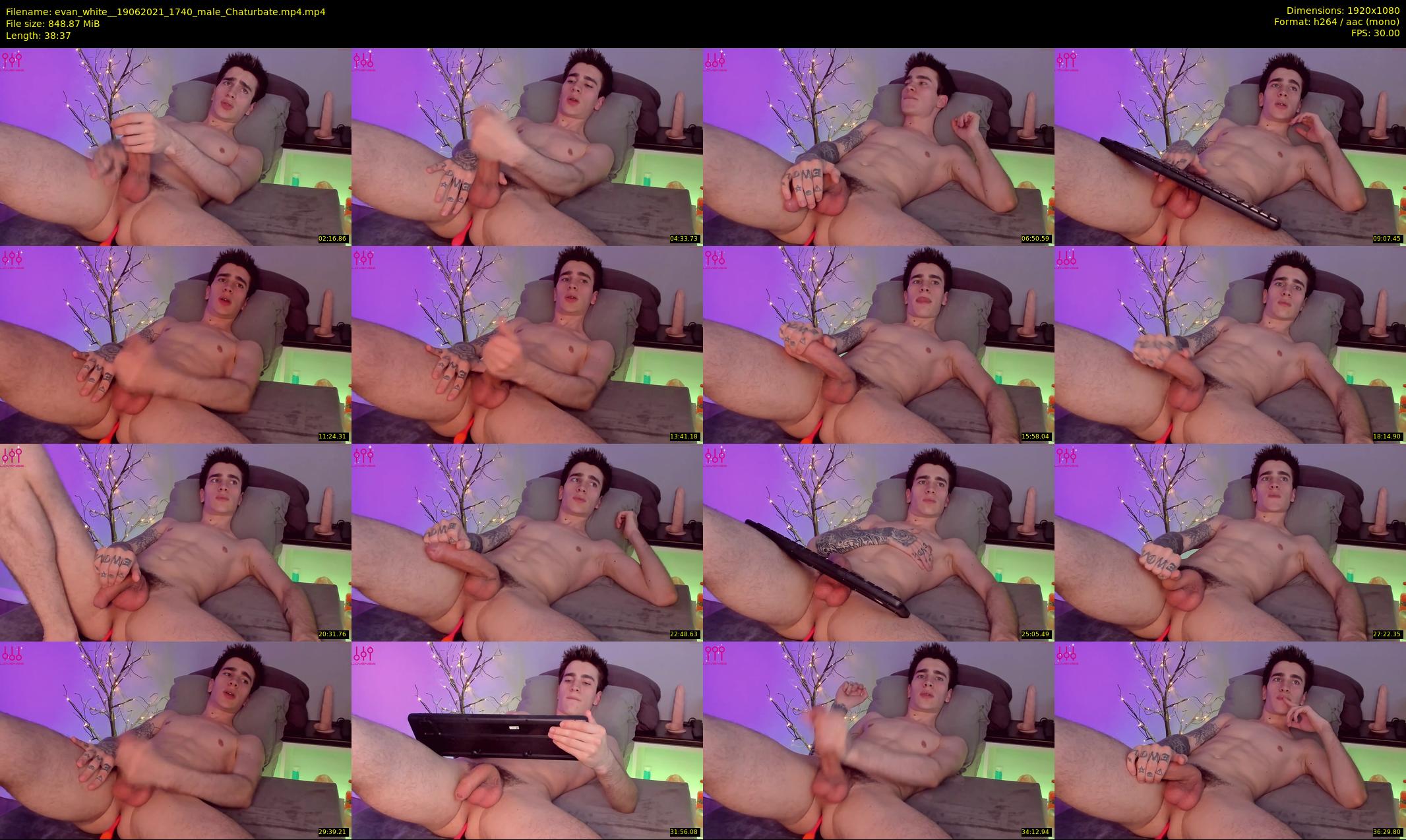 evan_white_ — 39 minute Chaturbate male cam show recording, 1080p, Jun 19, 2021