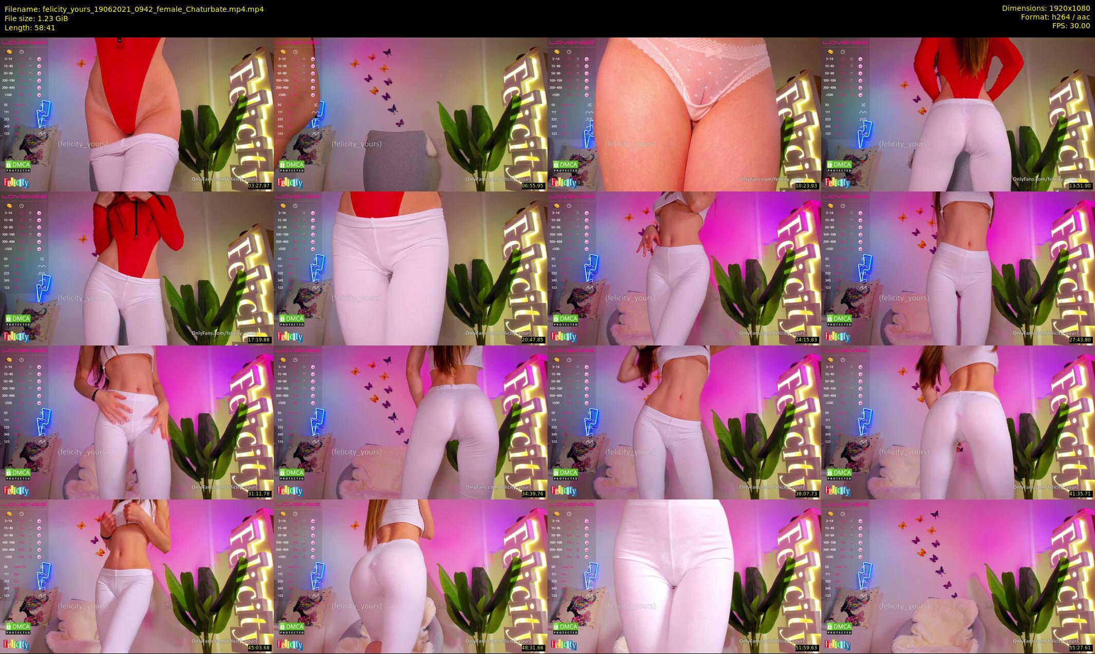 felicity_yours — 59 minute Chaturbate female cam show recording, 1080p, Jun 19, 2021