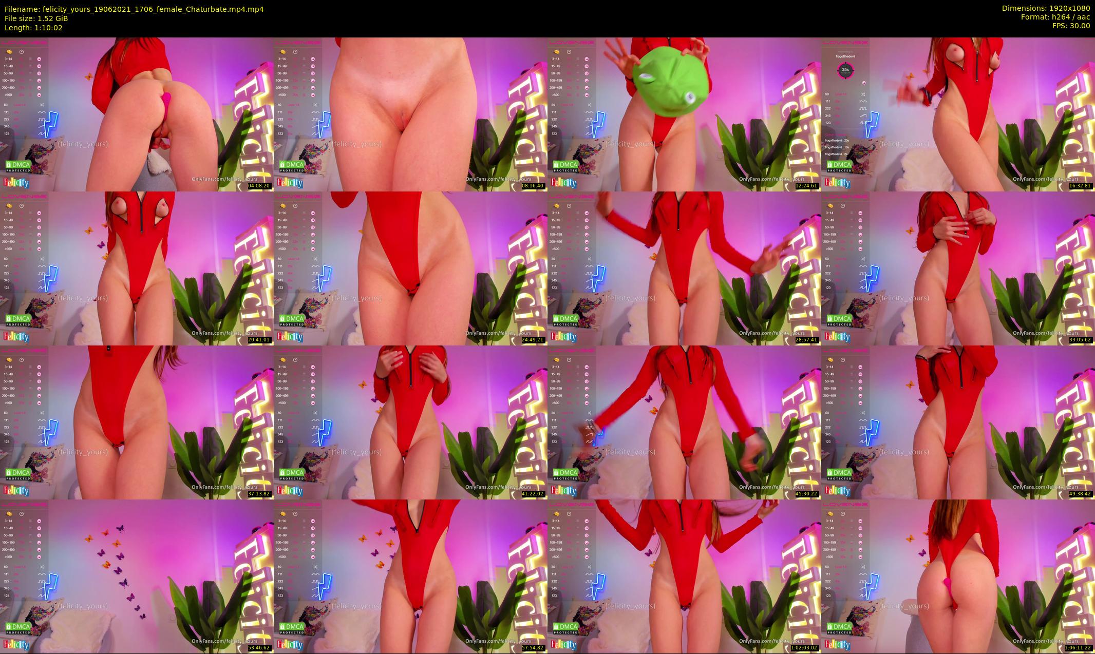 felicity_yours — 71 minute Chaturbate female cam show recording, 1080p, Jun 19, 2021