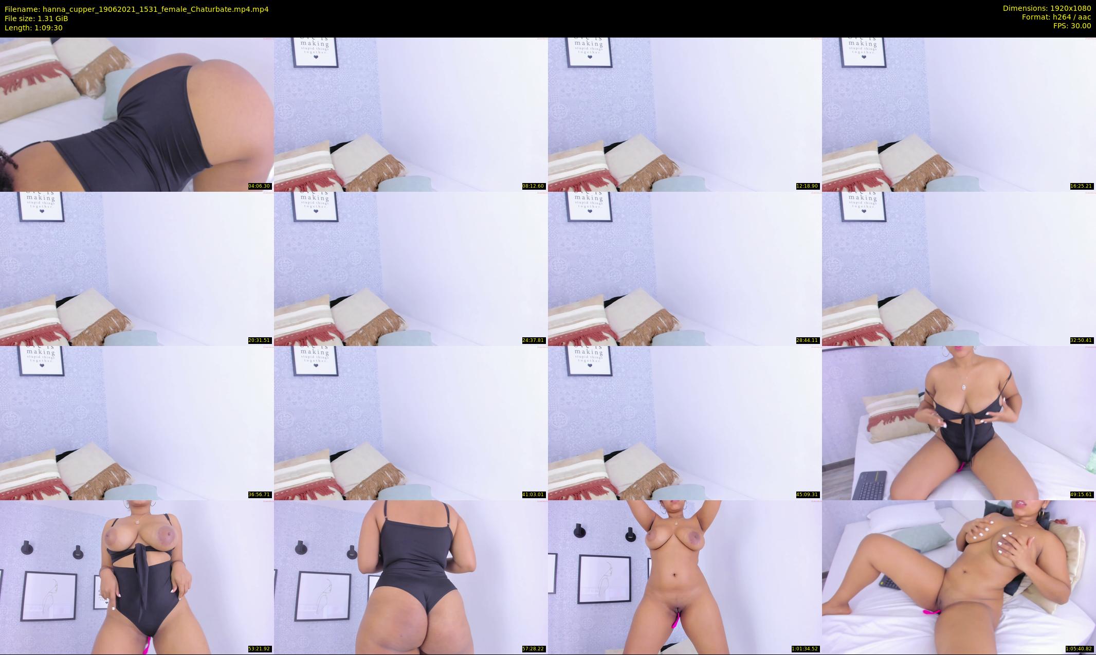 hanna_cupper — 70 minute Chaturbate female cam show recording, 1080p, Jun 19, 2021