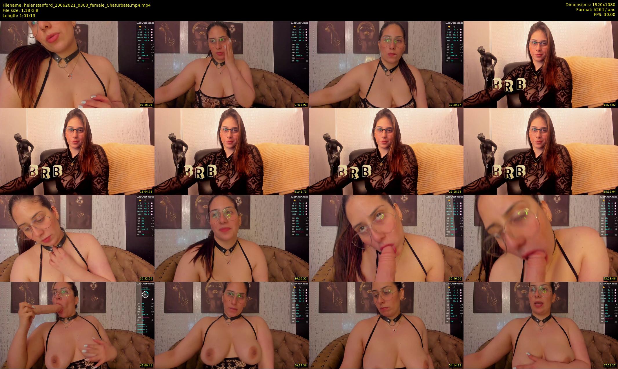 helenstanford — 62 minute Chaturbate female cam show recording, 1080p, Jun 20, 2021