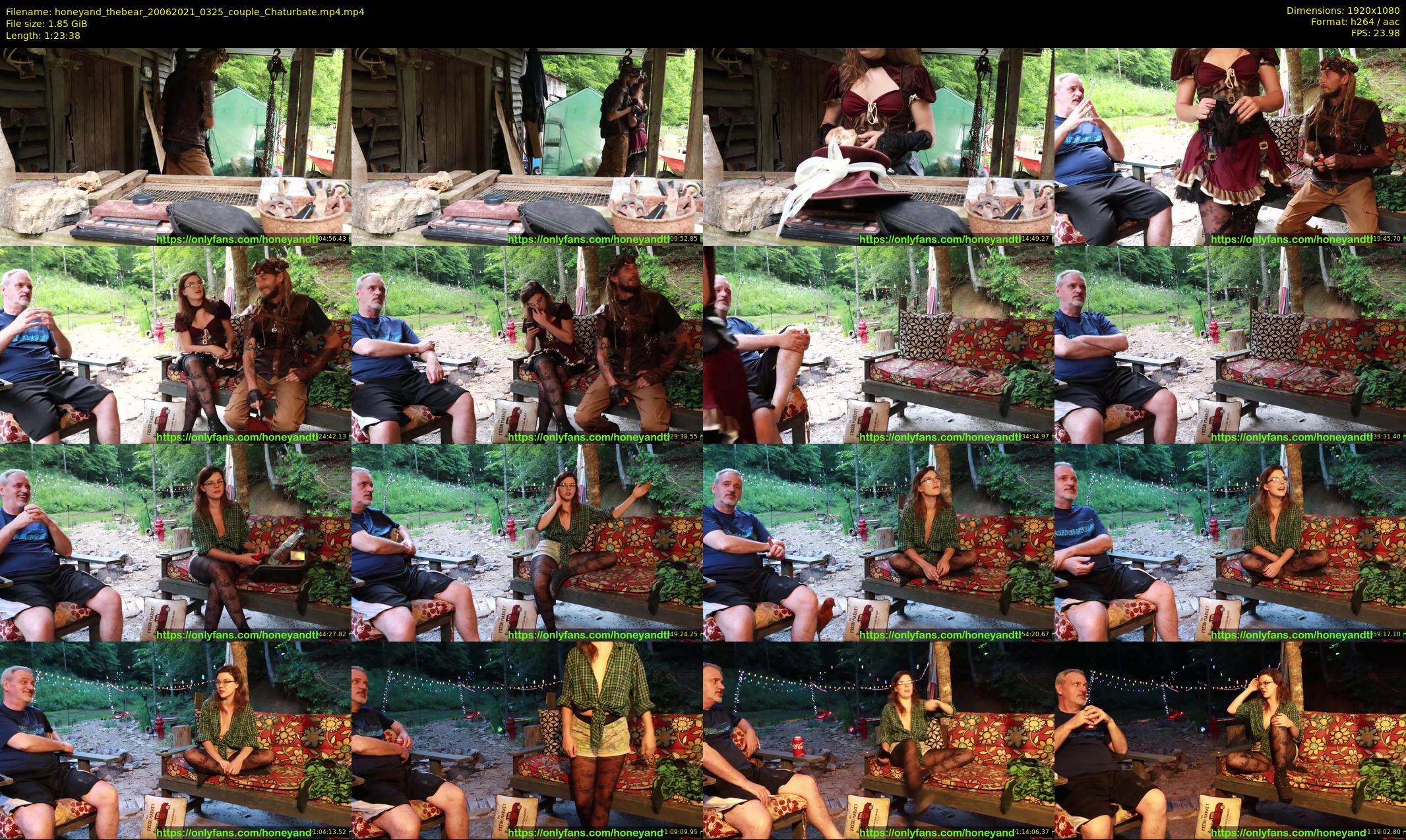 honeyand_thebear — 84 minute Chaturbate couple cam show recording, 1080p, Jun 20, 2021