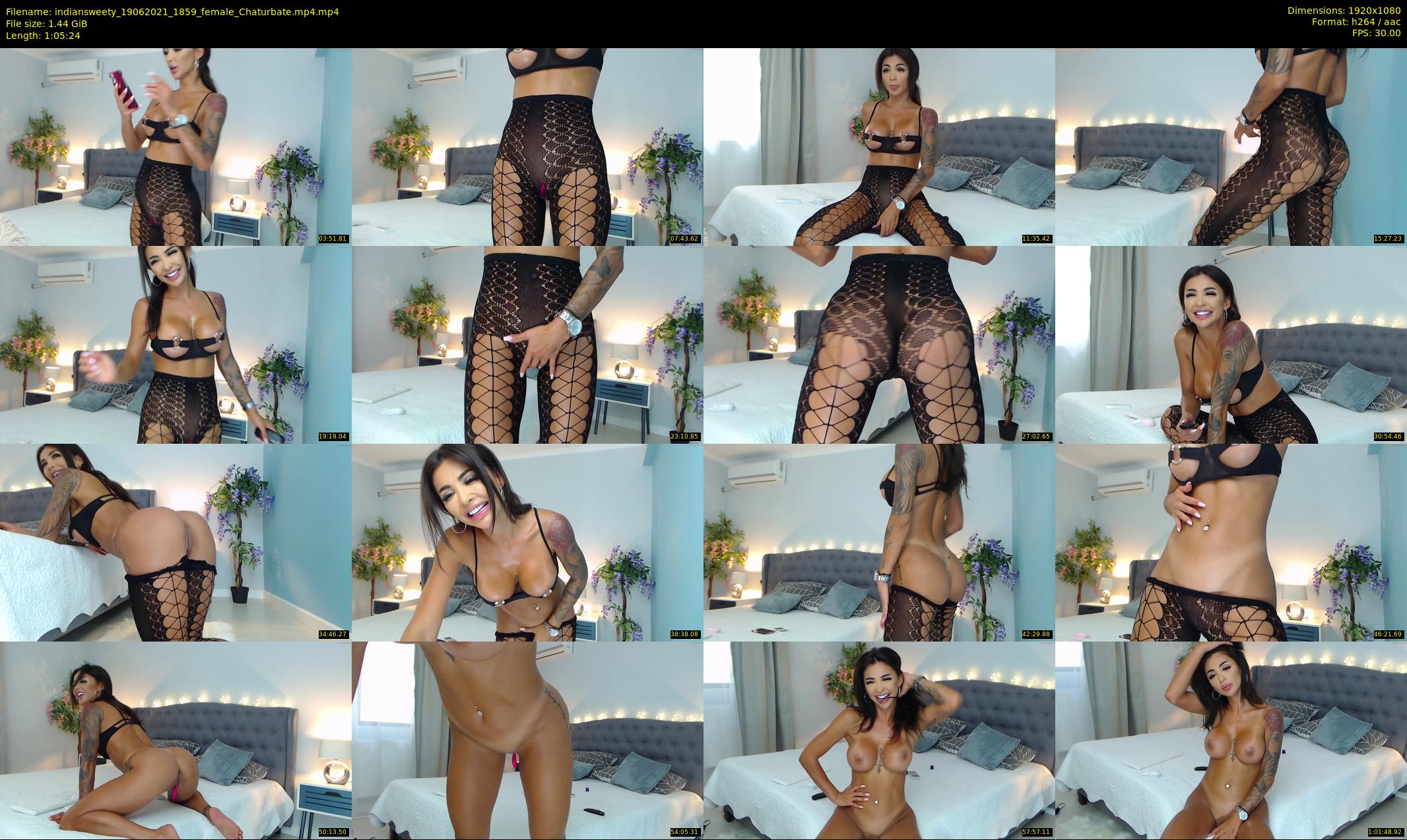 indiansweety — 66 minute Chaturbate female cam show recording, 1080p, Jun 19, 2021