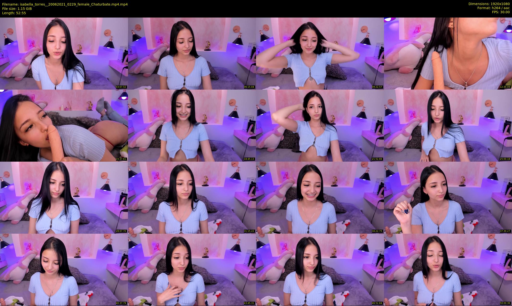 isabella_torres_ — 53 minute Chaturbate female cam show recording, 1080p, Jun 20, 2021
