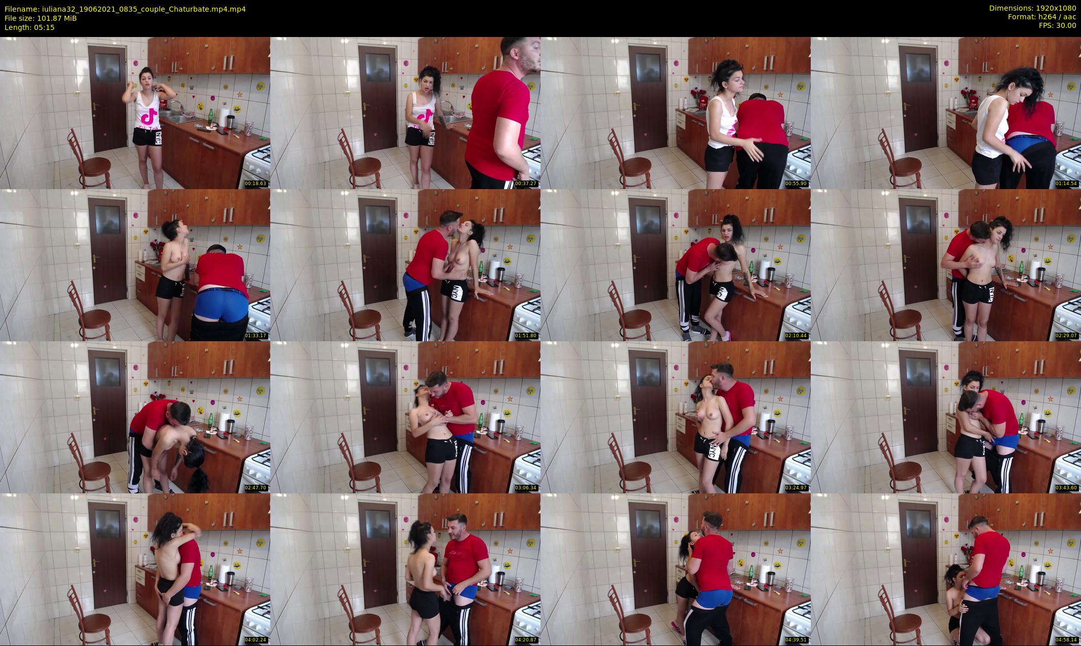 iuliana32 — 6 minute Chaturbate couple cam show recording, 1080p, Jun 19, 2021