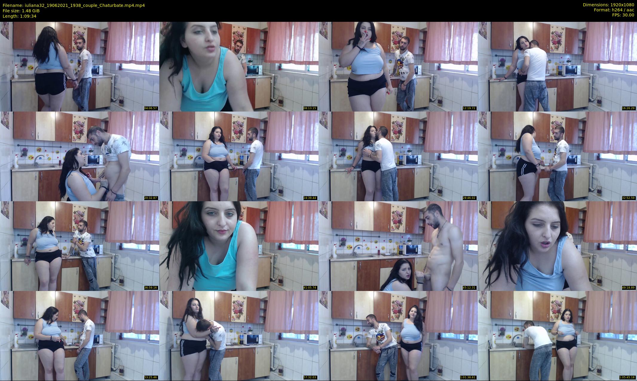 iuliana32 — 70 minute Chaturbate couple cam show recording, 1080p, Jun 19, 2021