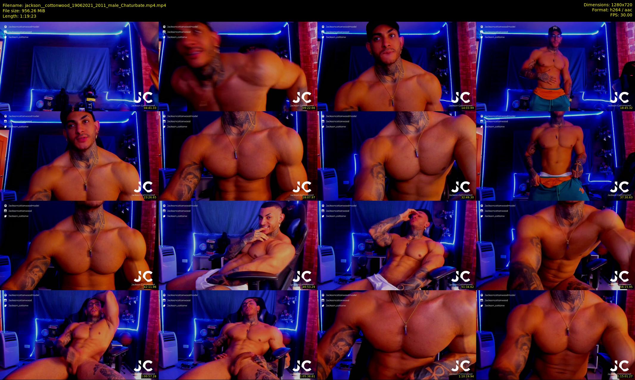 jackson__cottonwood — 80 minute Chaturbate male cam show recording, 720p, Jun 19, 2021