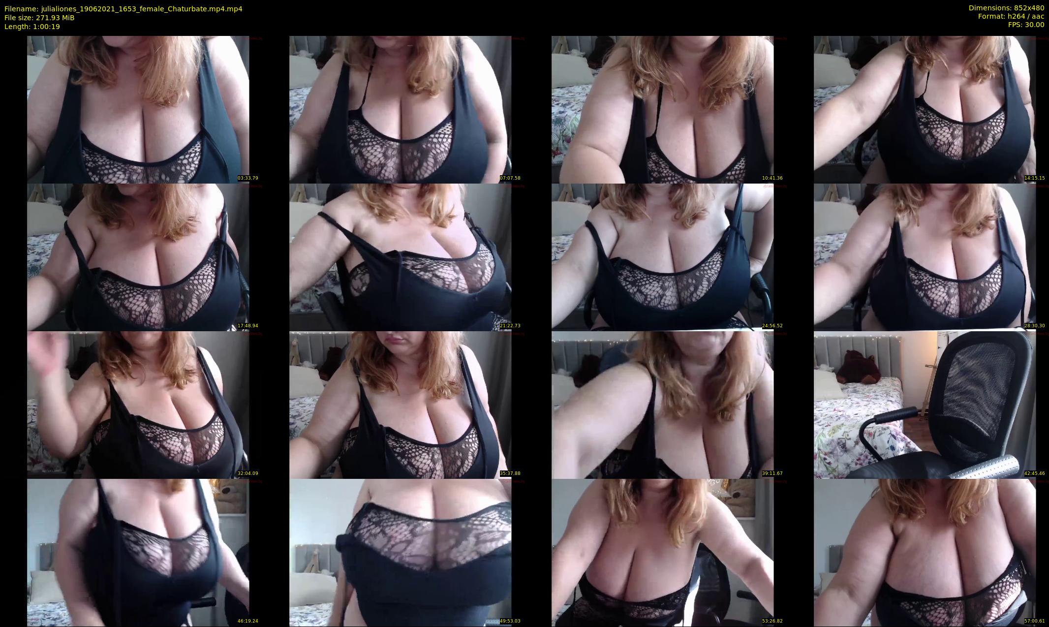 julialiones — 61 minute Chaturbate female cam show recording, 480p, Jun 19, 2021
