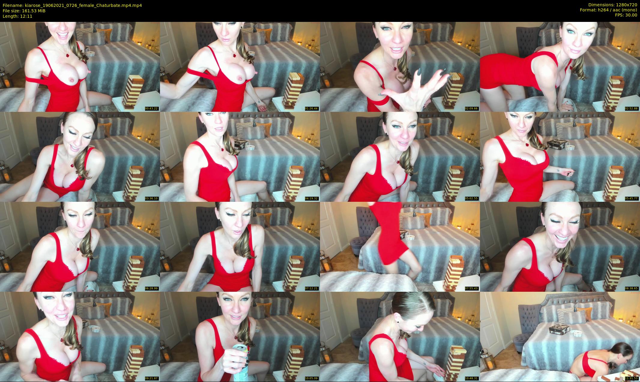 kiarose — 13 minute Chaturbate female cam show recording, 720p, Jun 19, 2021