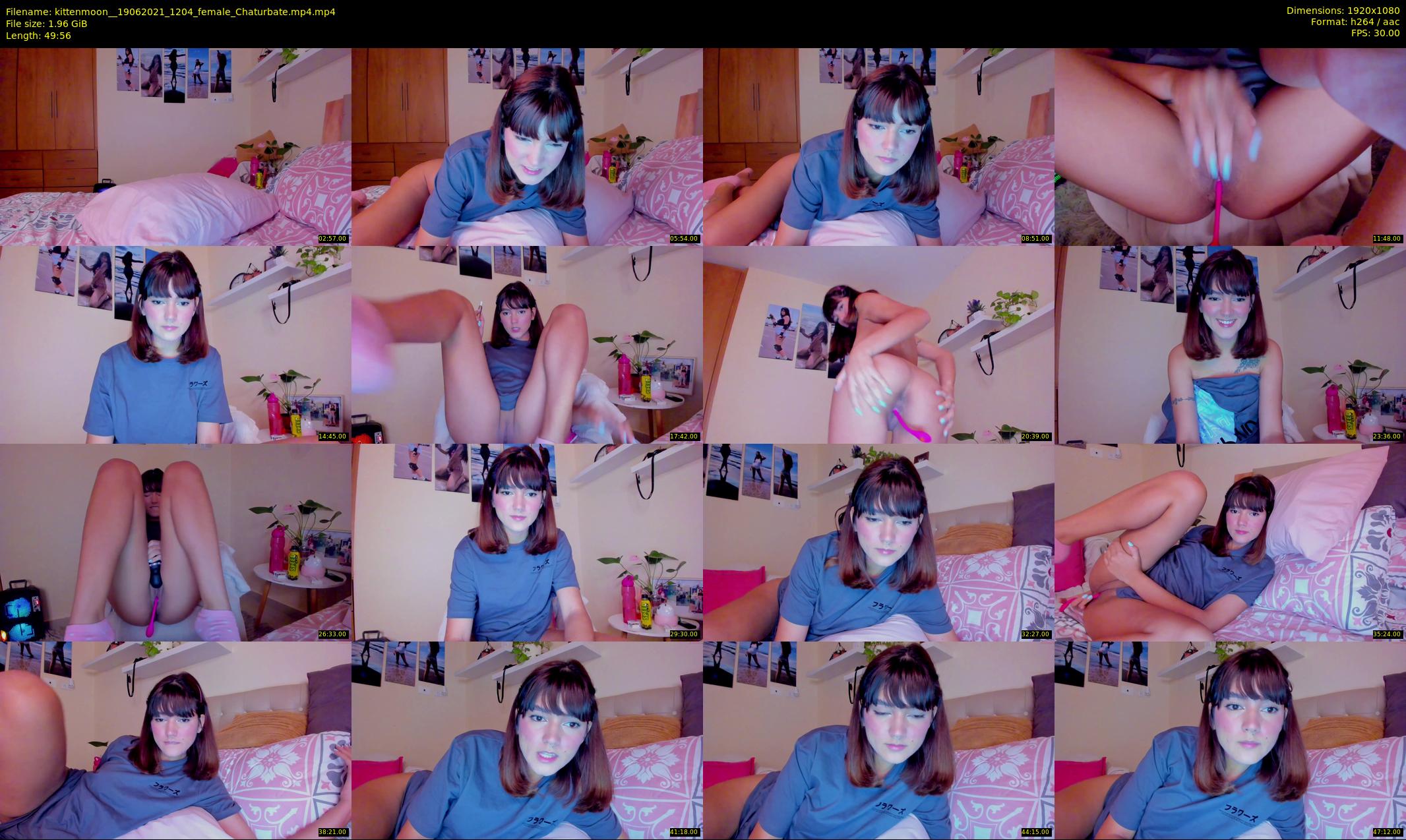 kittenmoon_ — 50 minute Chaturbate female cam show recording, 1080p, Jun 19, 2021