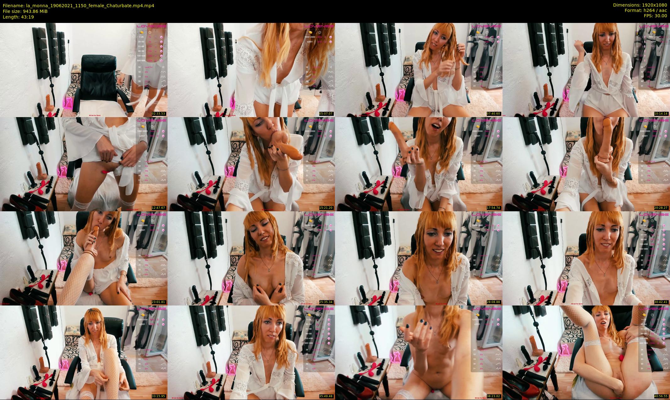 la_monna — 44 minute Chaturbate female cam show recording, 1080p, Jun 19, 2021