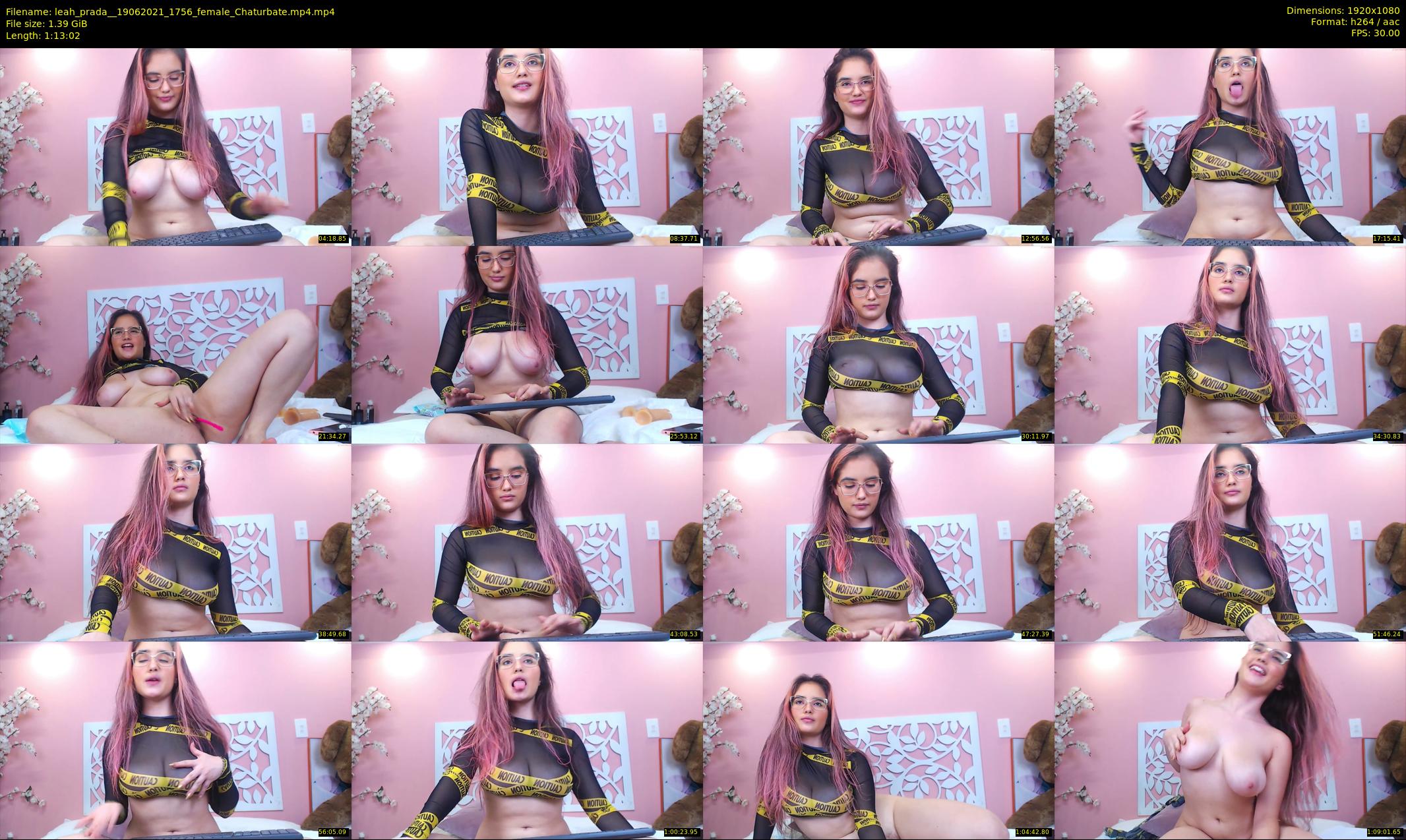 leah_prada_ — 74 minute Chaturbate female cam show recording, 1080p, Jun 19, 2021