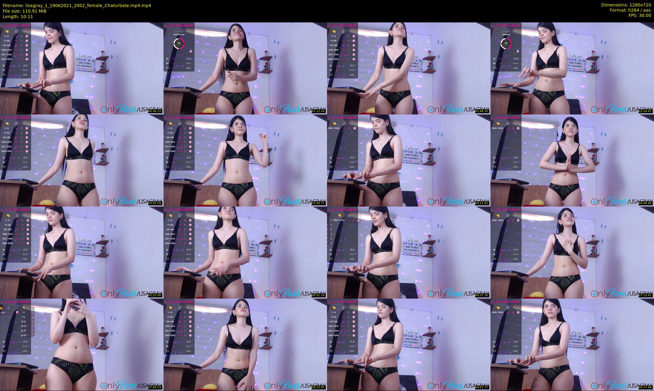 lisagray_1 — 11 minute Chaturbate female cam show recording, 720p, Jun 19, 2021
