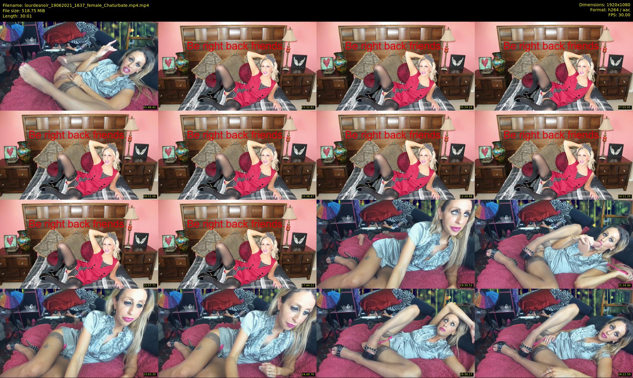 lourdesnoir — 31 minute Chaturbate female cam show recording, 1080p, Jun 19, 2021