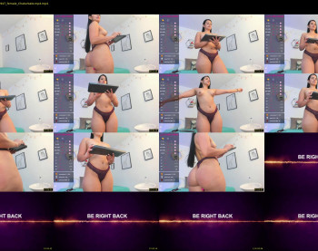 malejadiaz_ — 70 minute Chaturbate female cam show recording, 1080p, Jun 19, 2021