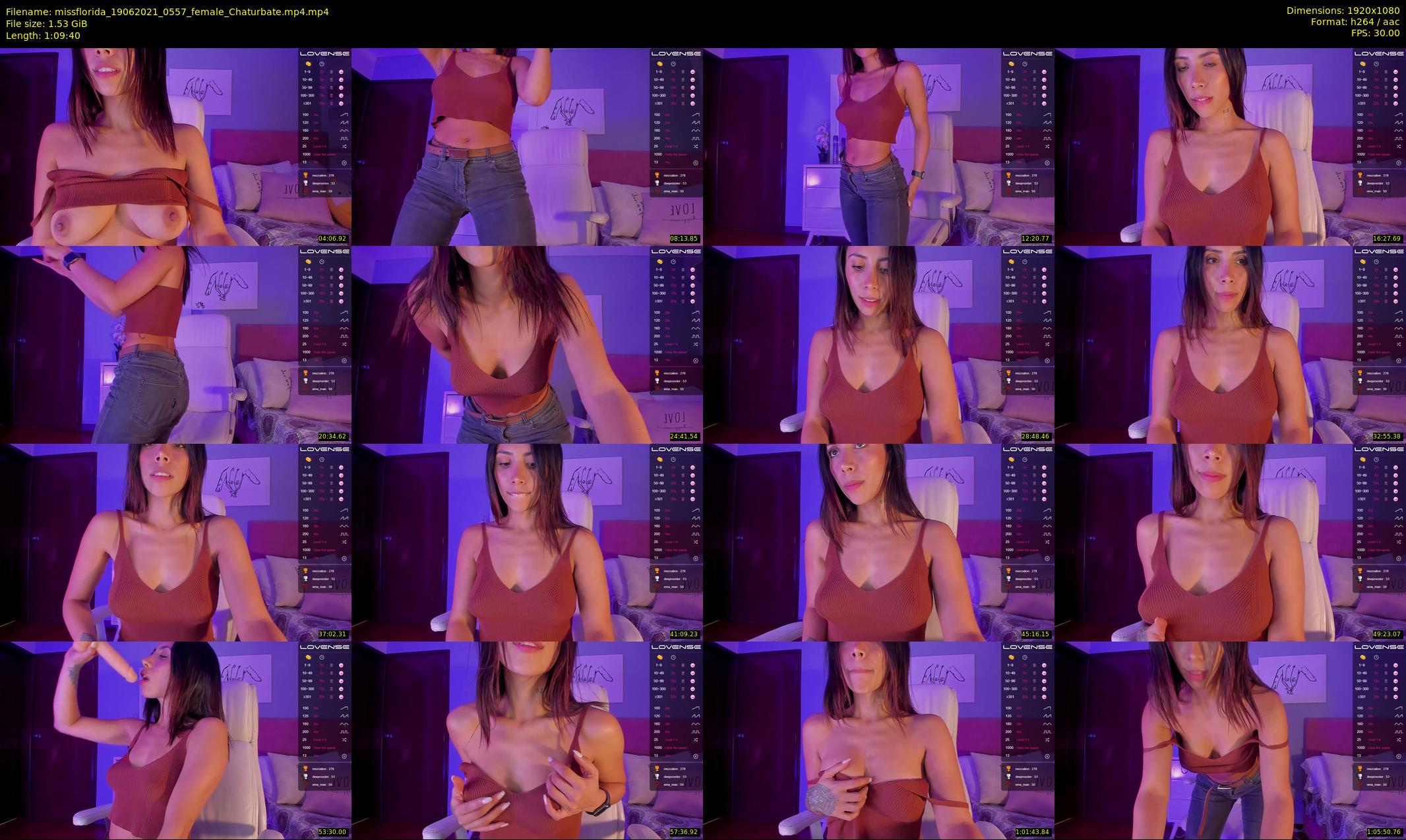 missflorida — 70 minute Chaturbate female cam show recording, 1080p, Jun 19, 2021